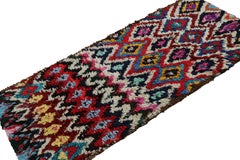 1950s Azilal Moroccan Style Runner with Patterns by Rug & Kilim