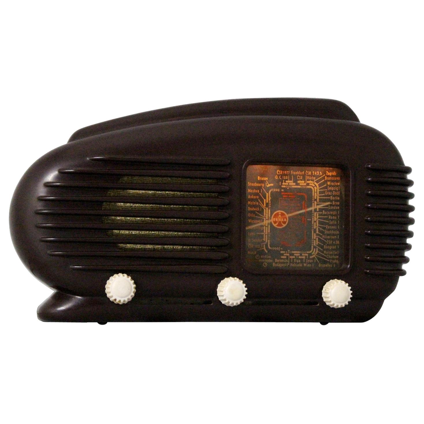 1950s Bakelite Talisman Radio by Tesla