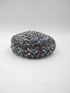 1950s Balenciaga Haute Couture Jewel Pillbox Hat