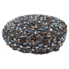 1950s Balenciaga Haute Couture Jewel Pillbox Hat
