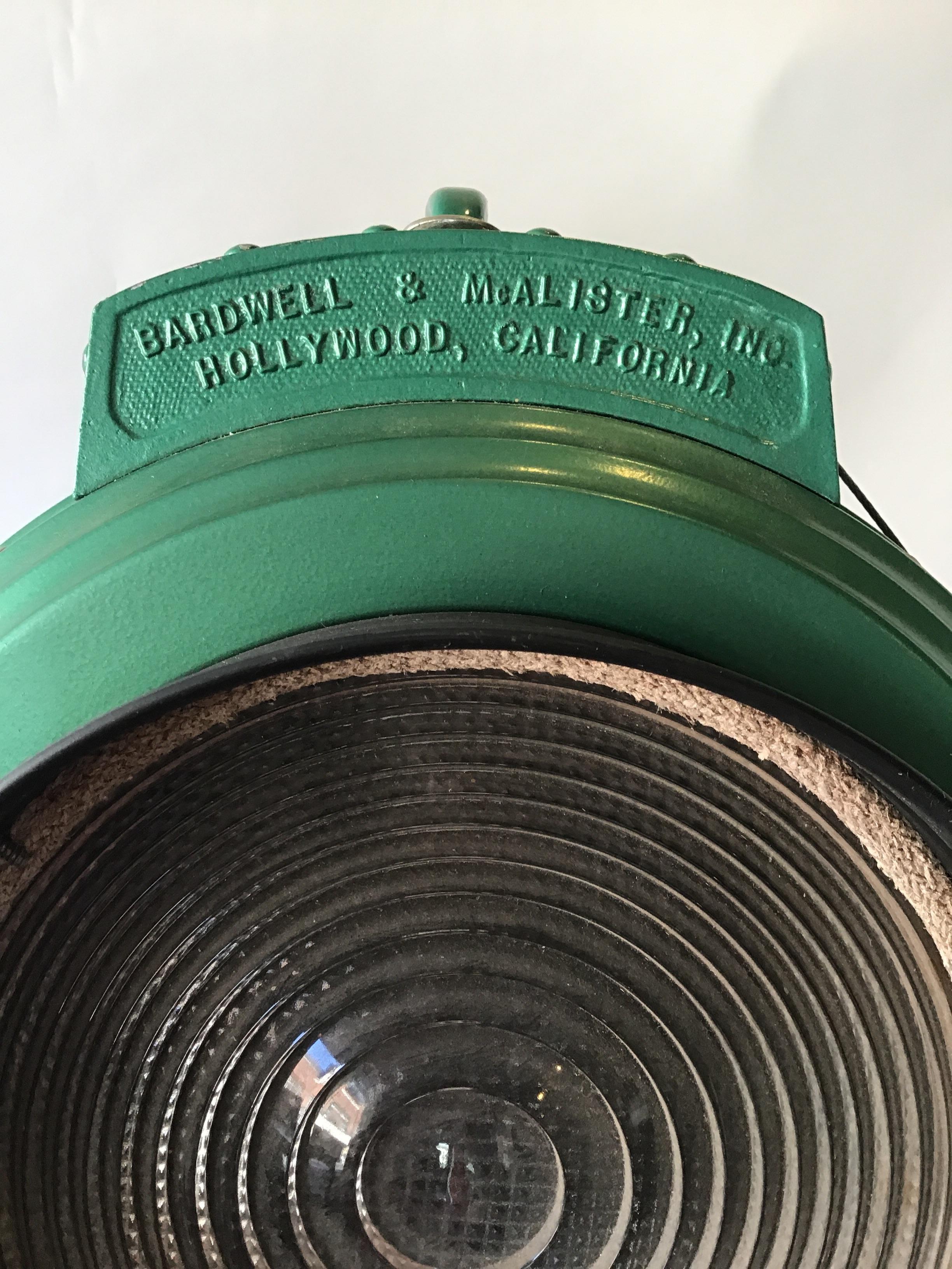 Metal 1950s Bardwell and McAlister Junior Spotlight