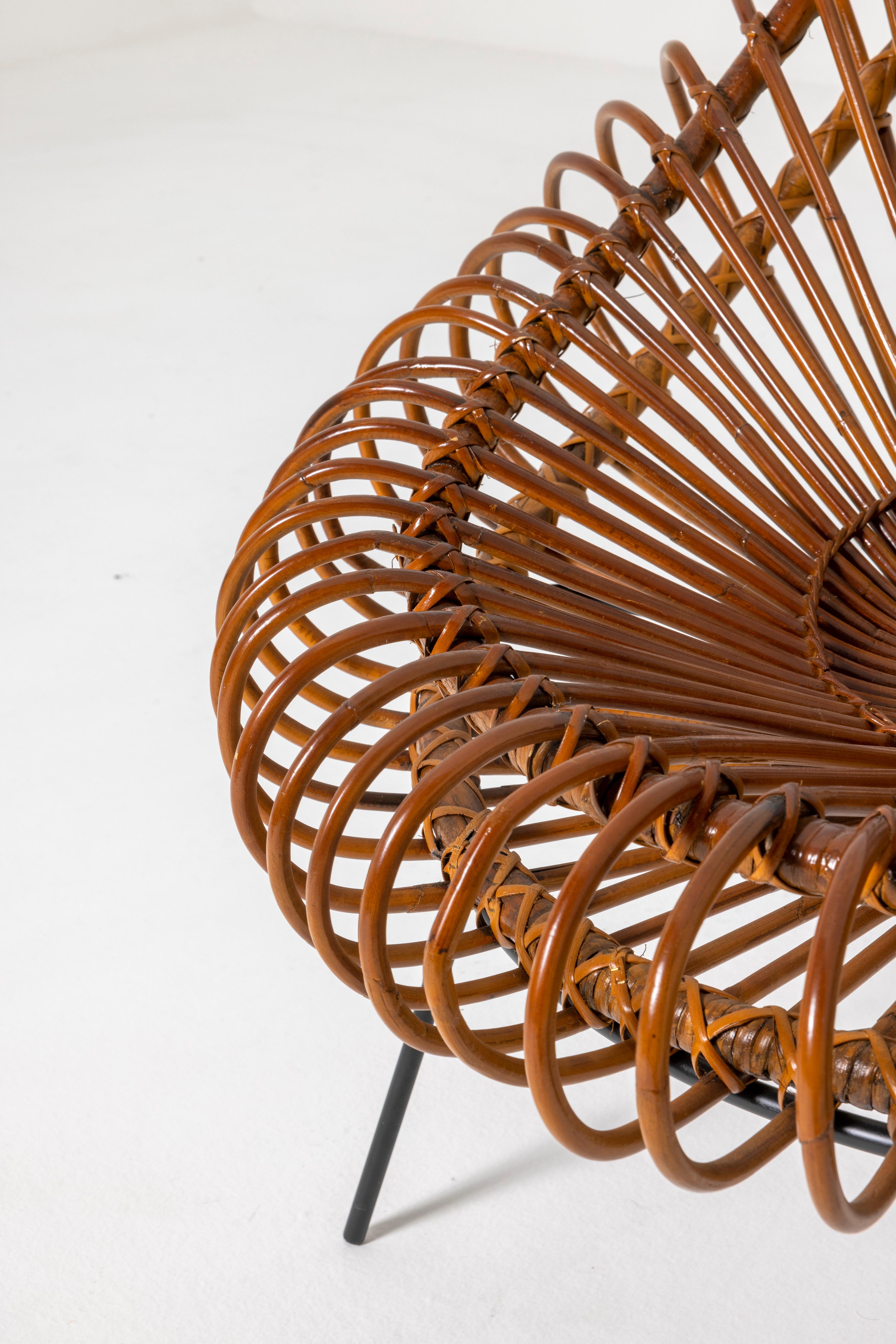 1950's Basketware Lounge Chairs von Janine Abraham & Dirk Jan Rol im Angebot 1