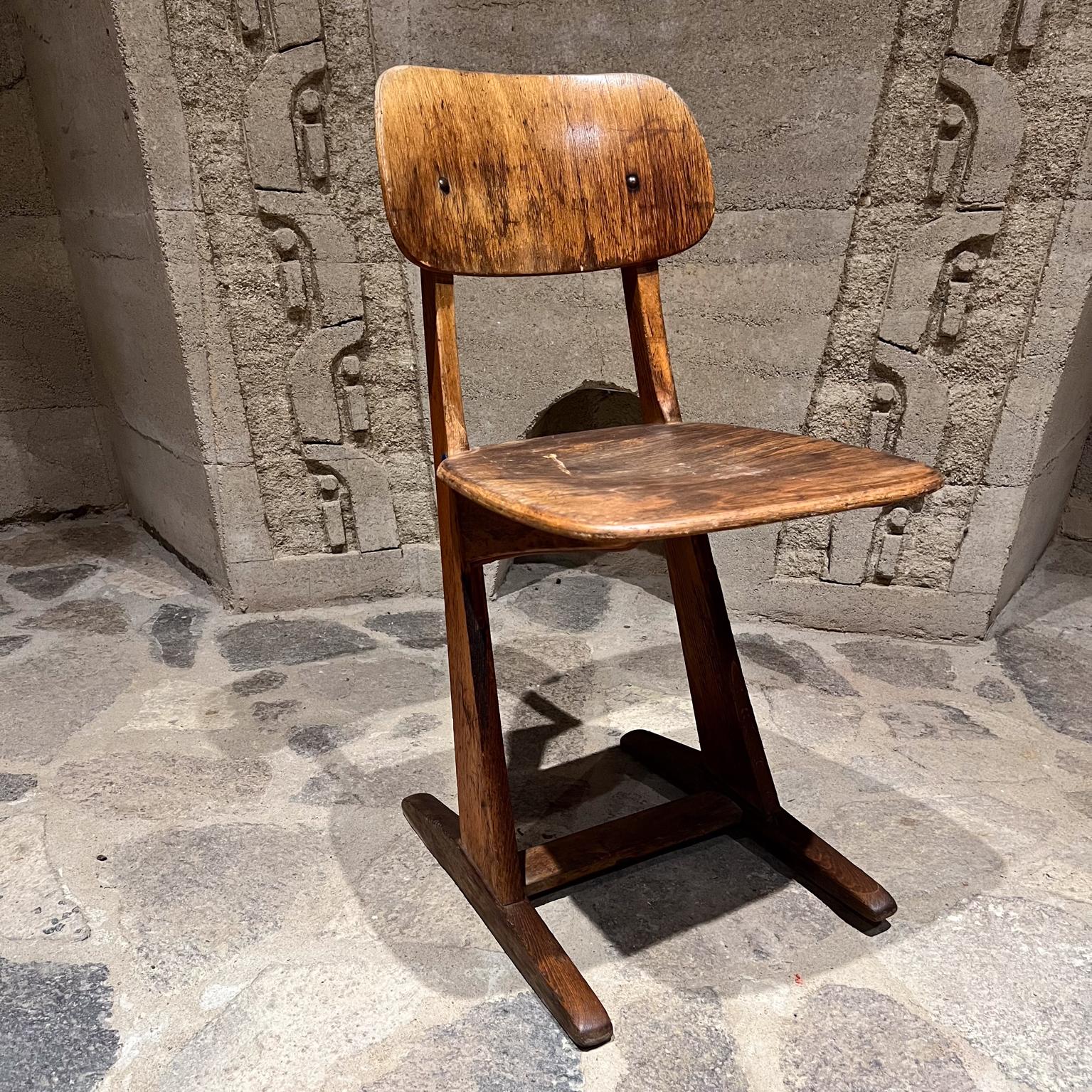 1950s Bauhaus German Casala Sled Chair Karl Nothelfer Prouve Style For Sale 4