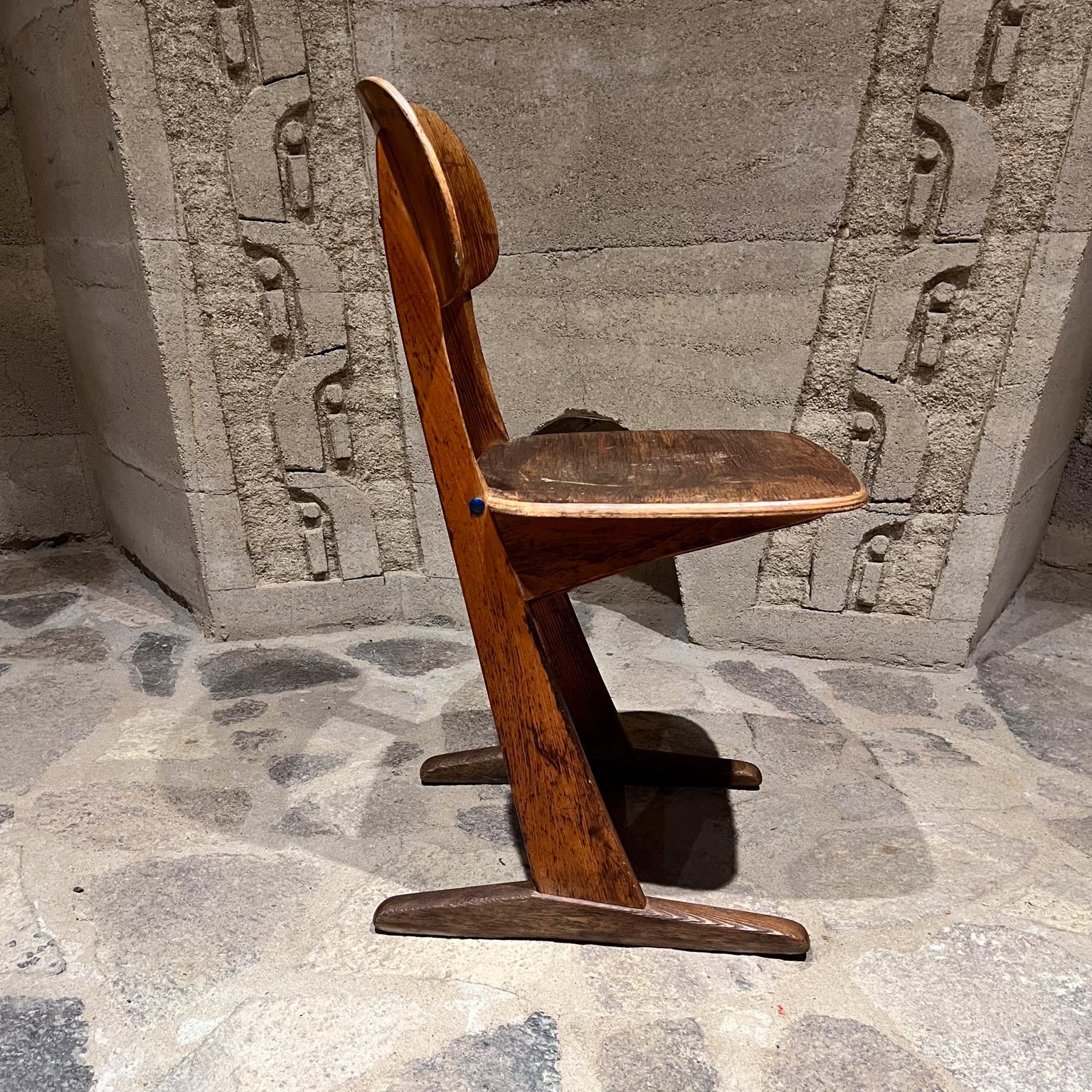 1950s Bauhaus German Casala Sled Chair Karl Nothelfer Prouve Style For Sale 3