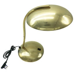 1950s Bauhaus Style Brass Table Lamp