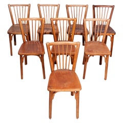 1950s Baumann Bistro Dining Chairs, Set Of Eight, Other Quantities Available