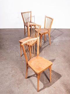 1950s Baumann Bistro Dining Chairs, Set of Four