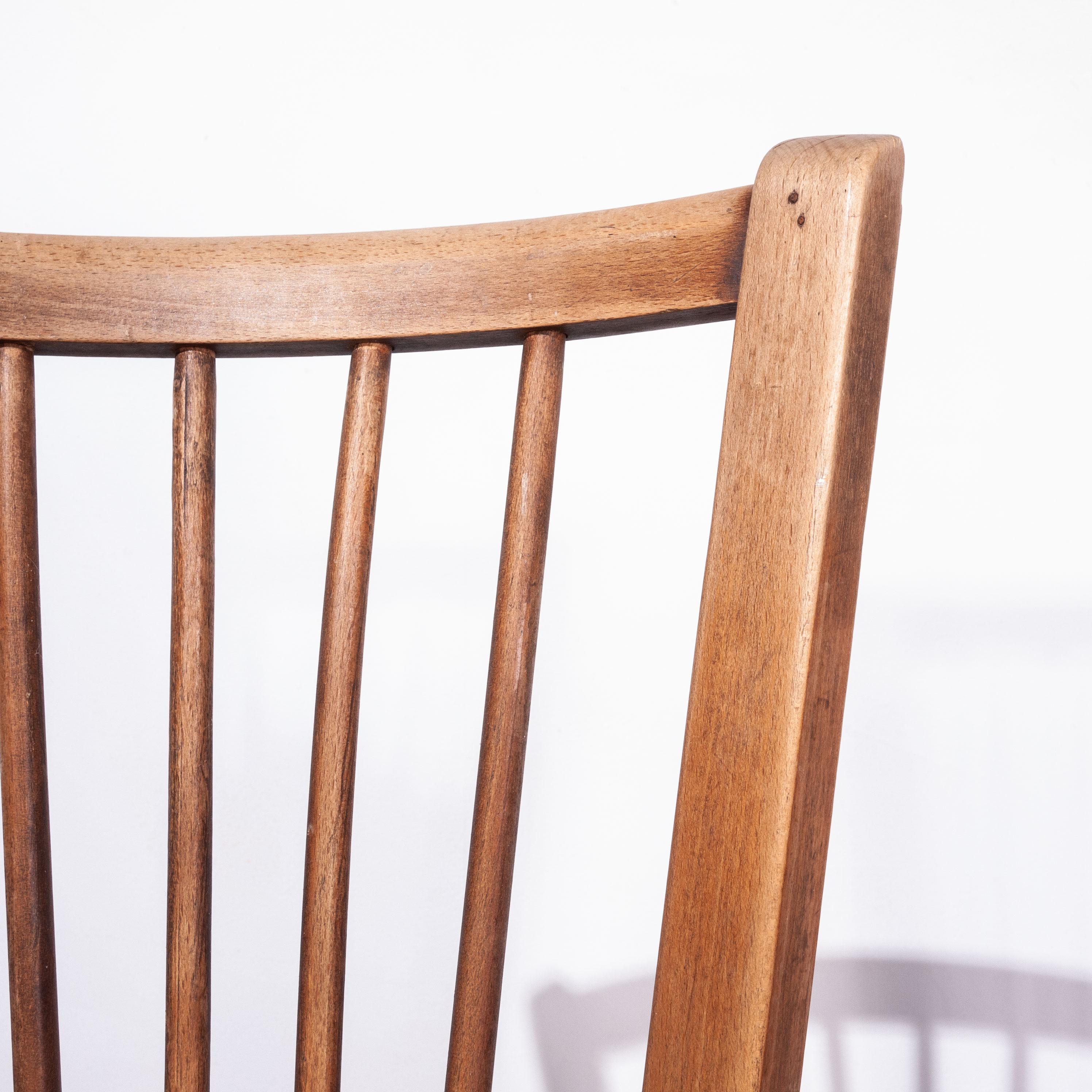 Mid-20th Century 1950s Baumann Bistro Dining Chairs, Set of Four