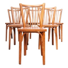 1950s Baumann Bistro Dining Chairs, Set of Six, Other Quantities Available