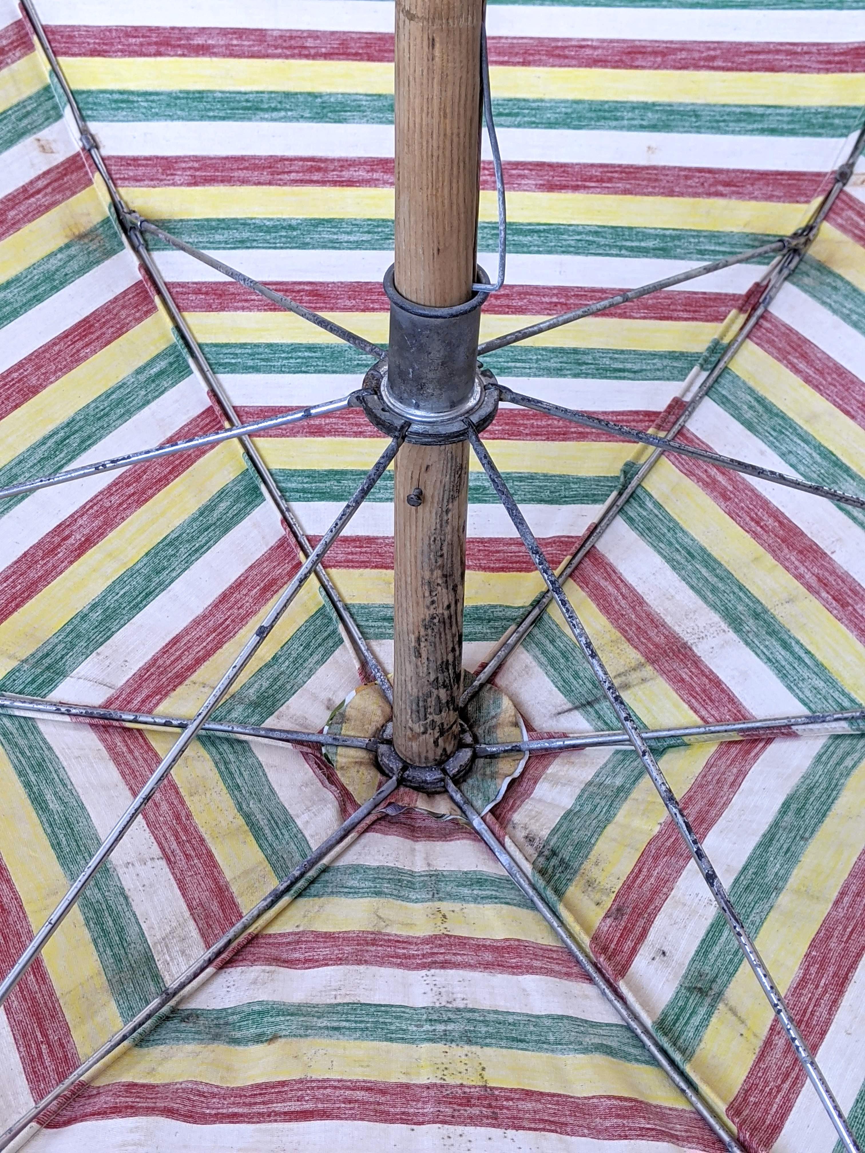 1950s Beach Umbrella / Parasol, USA 1