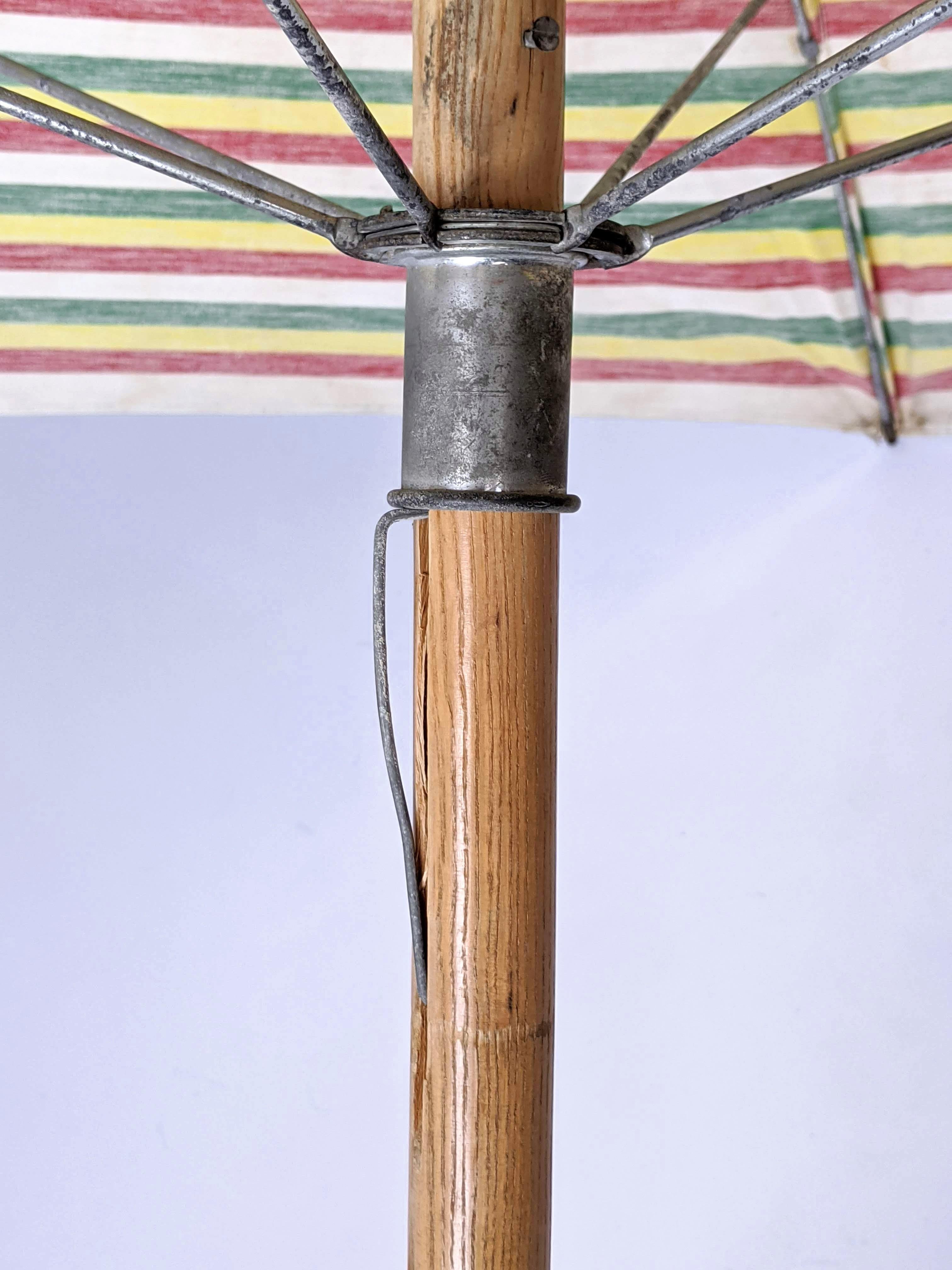 1950s Beach Umbrella / Parasol, USA 7