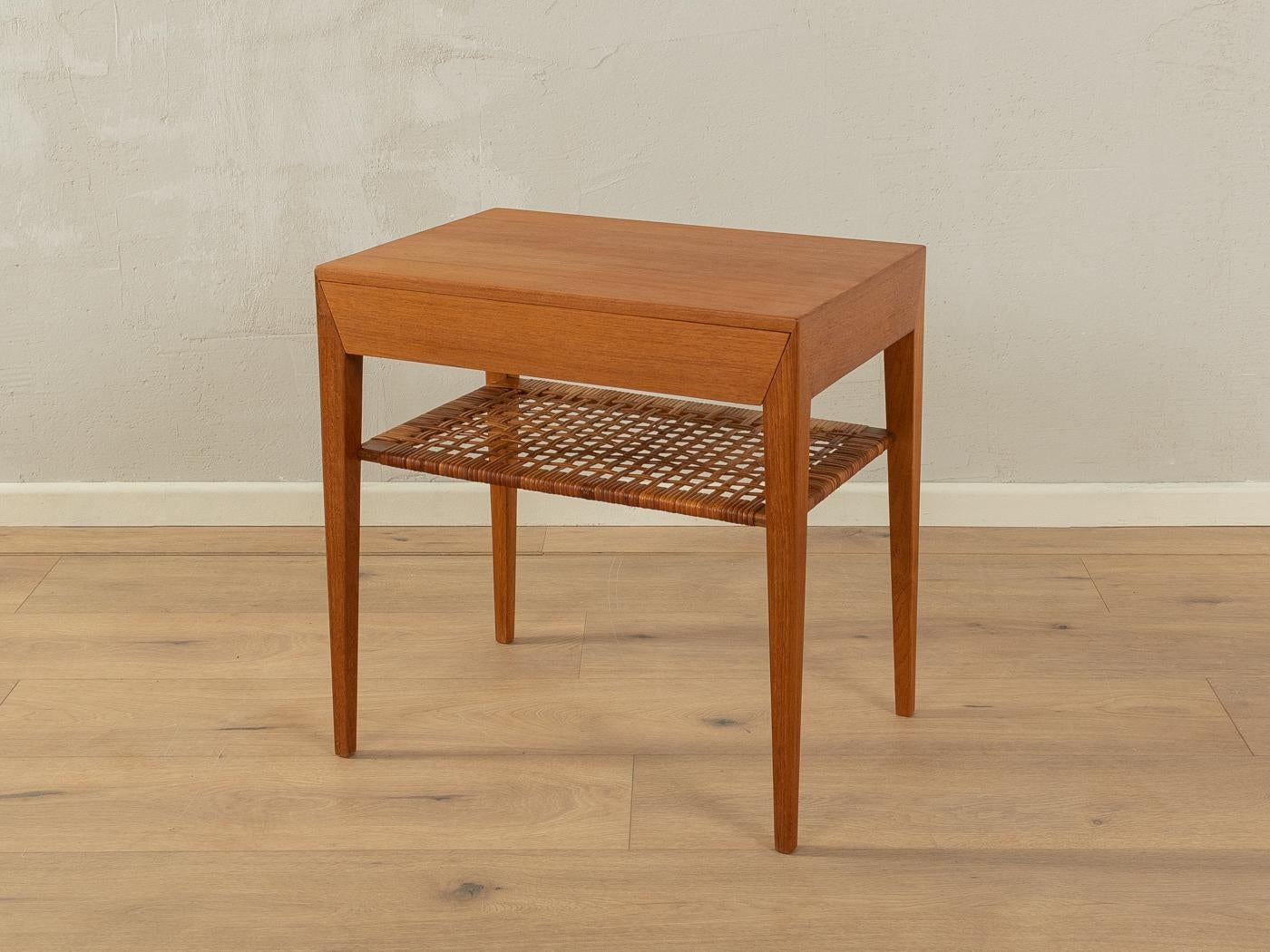 Danois Table de chevet des années 1950, Severin Hansen en vente
