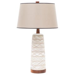 1950s Beige Table Lamp by Jane & Gordon Martz 'g'