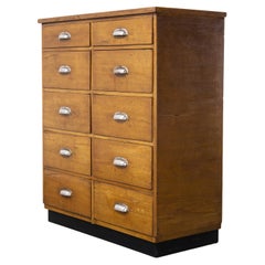 1950's Belgian Chest Of Drawers - Ten Drawers