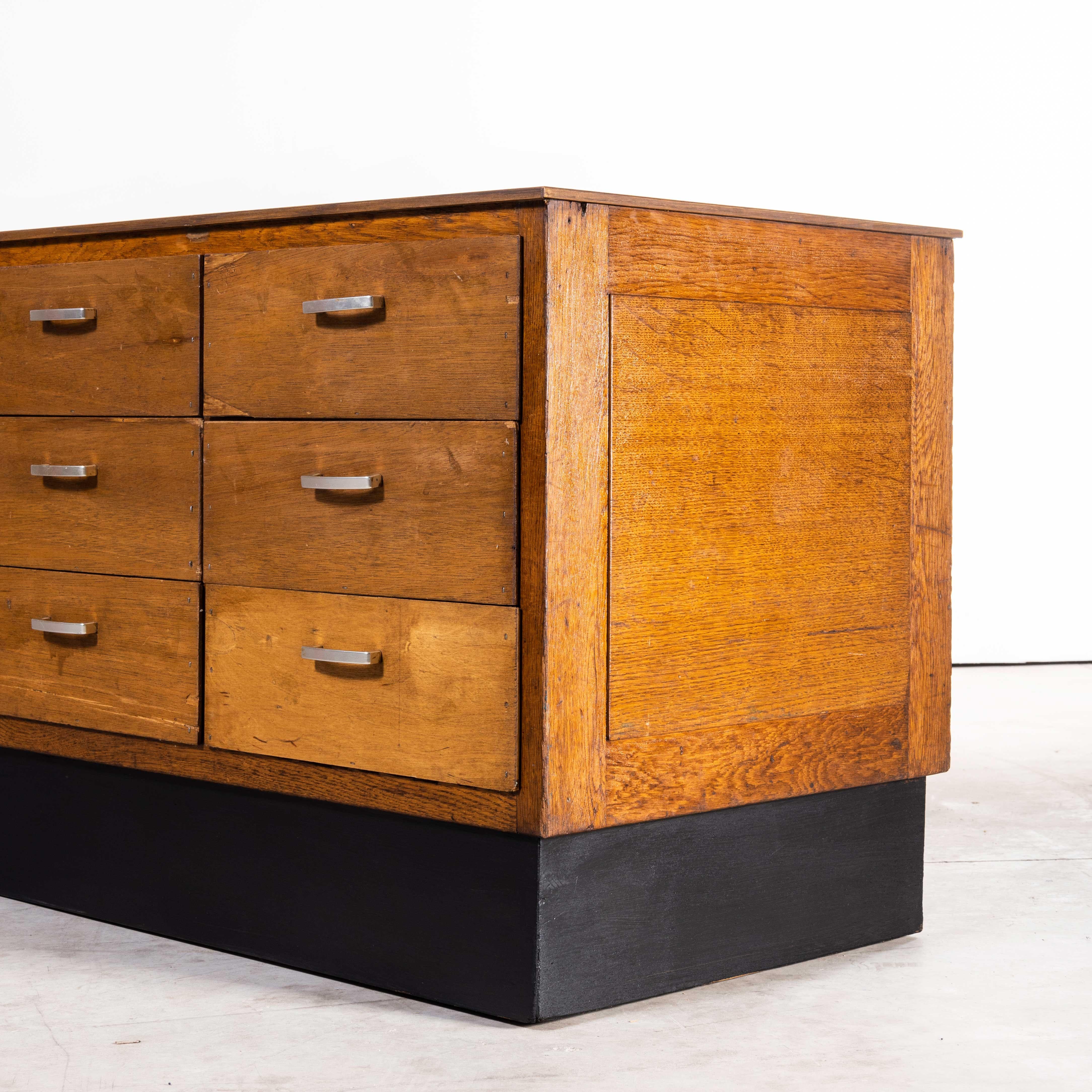 1950's Belgian Laboratory Chest, Bank of Drawers, Fifteen Drawers 5