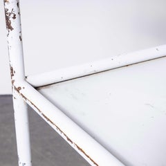 1950's Belgian Metal Industrial Bakers Rack