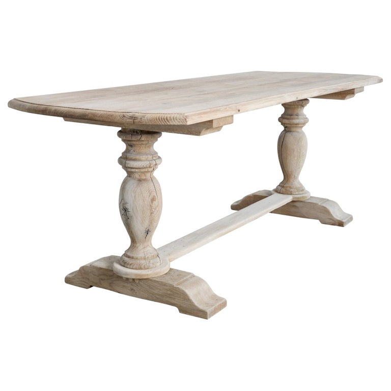 1950s Belgian Oak Dining Table at 1stDibs belgian table