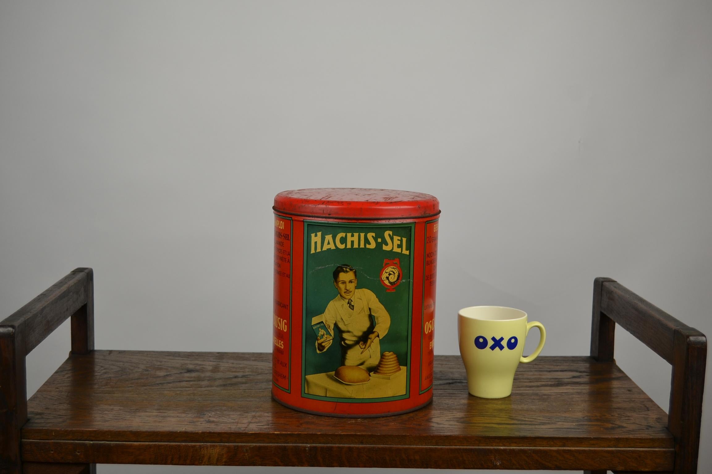1950s Belgian Tin, Spices by Atelier Tausig for Abbatoirs and Butcher Shops  9