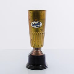 1950s Belgium Brass Trophy Cup