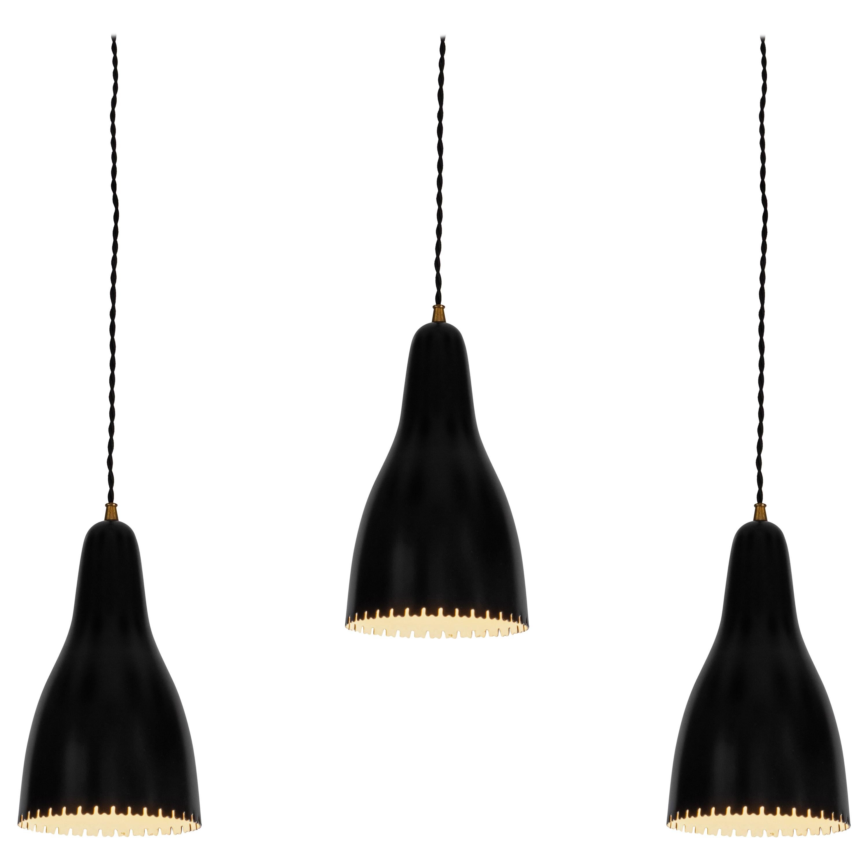 1950s Bent Karlby Pendants for Lyfa