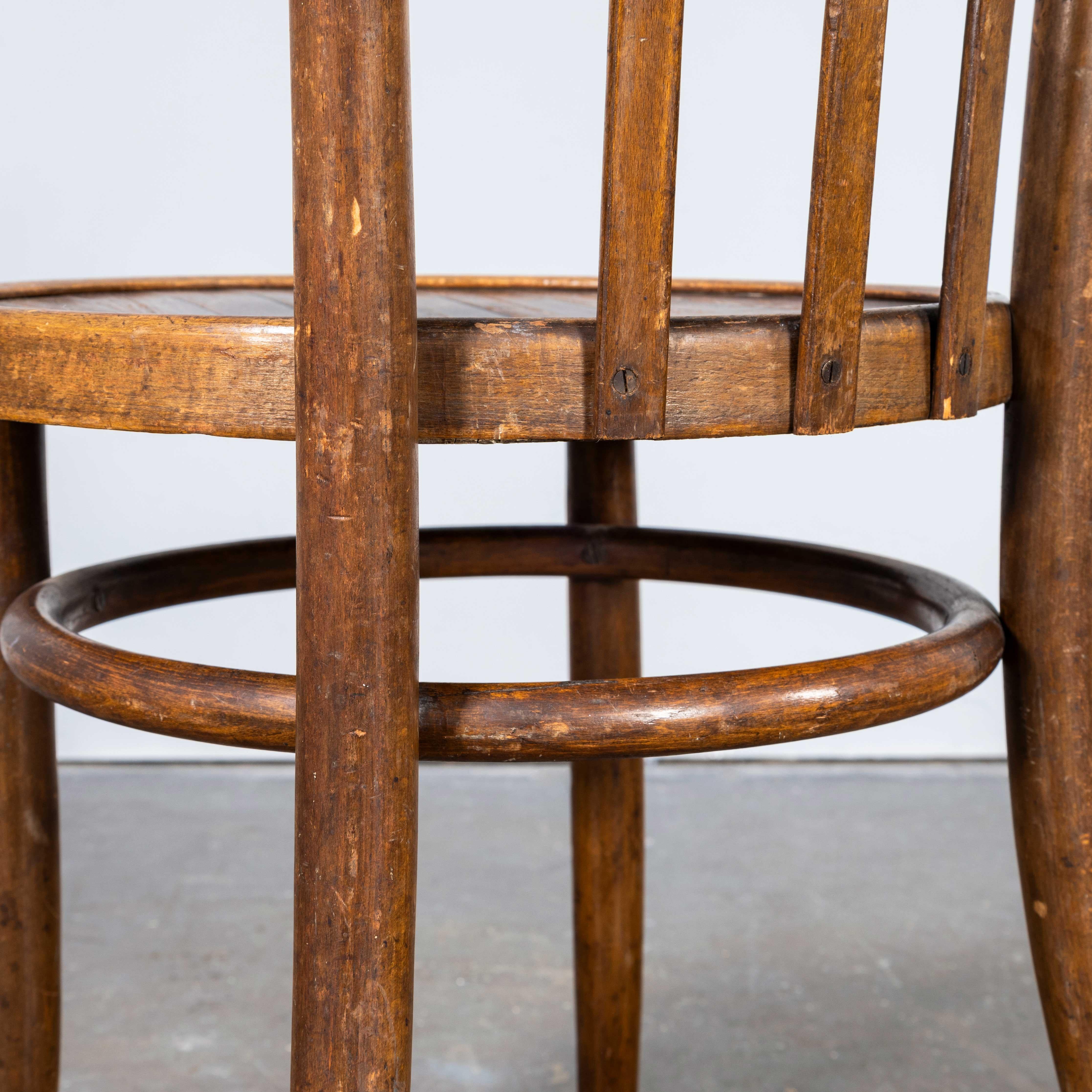 Beech 1950's Bentwood Debrecen Dining Arm Chairs - Pair
