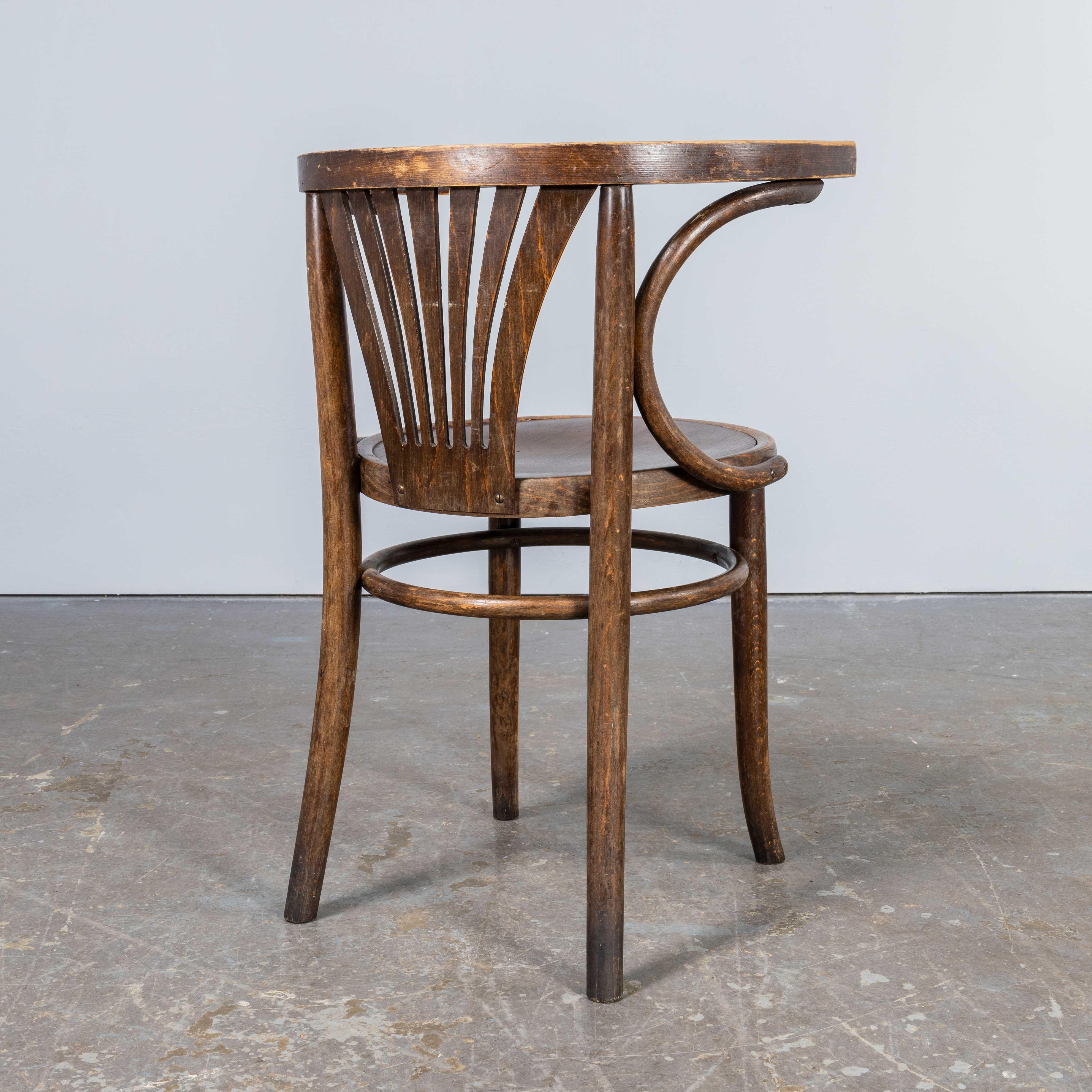 1950's Bentwood Debrecen Dining Arm Chairs - Pair 1