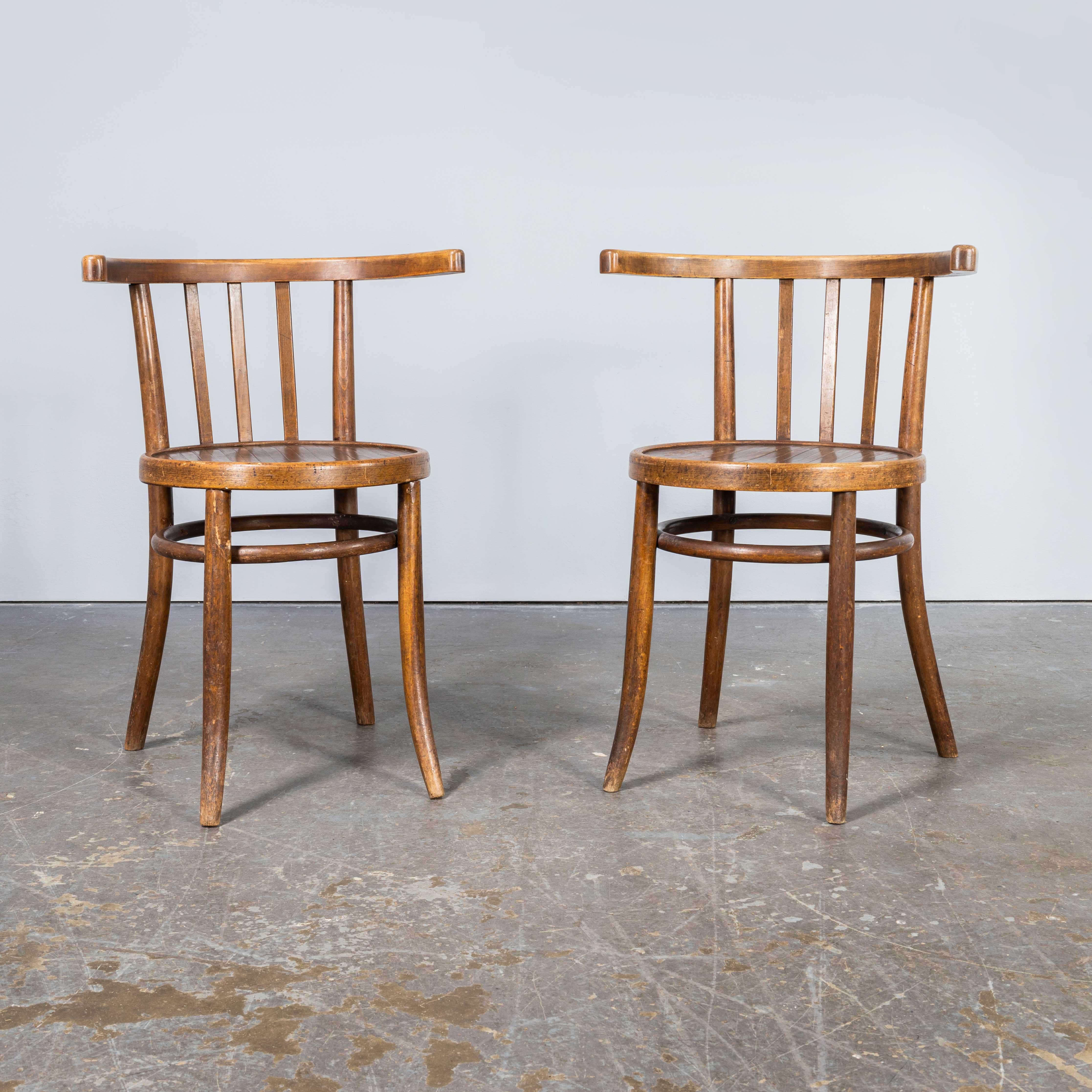 1950's Bentwood Debrecen Dining Arm Chairs - Pair 3