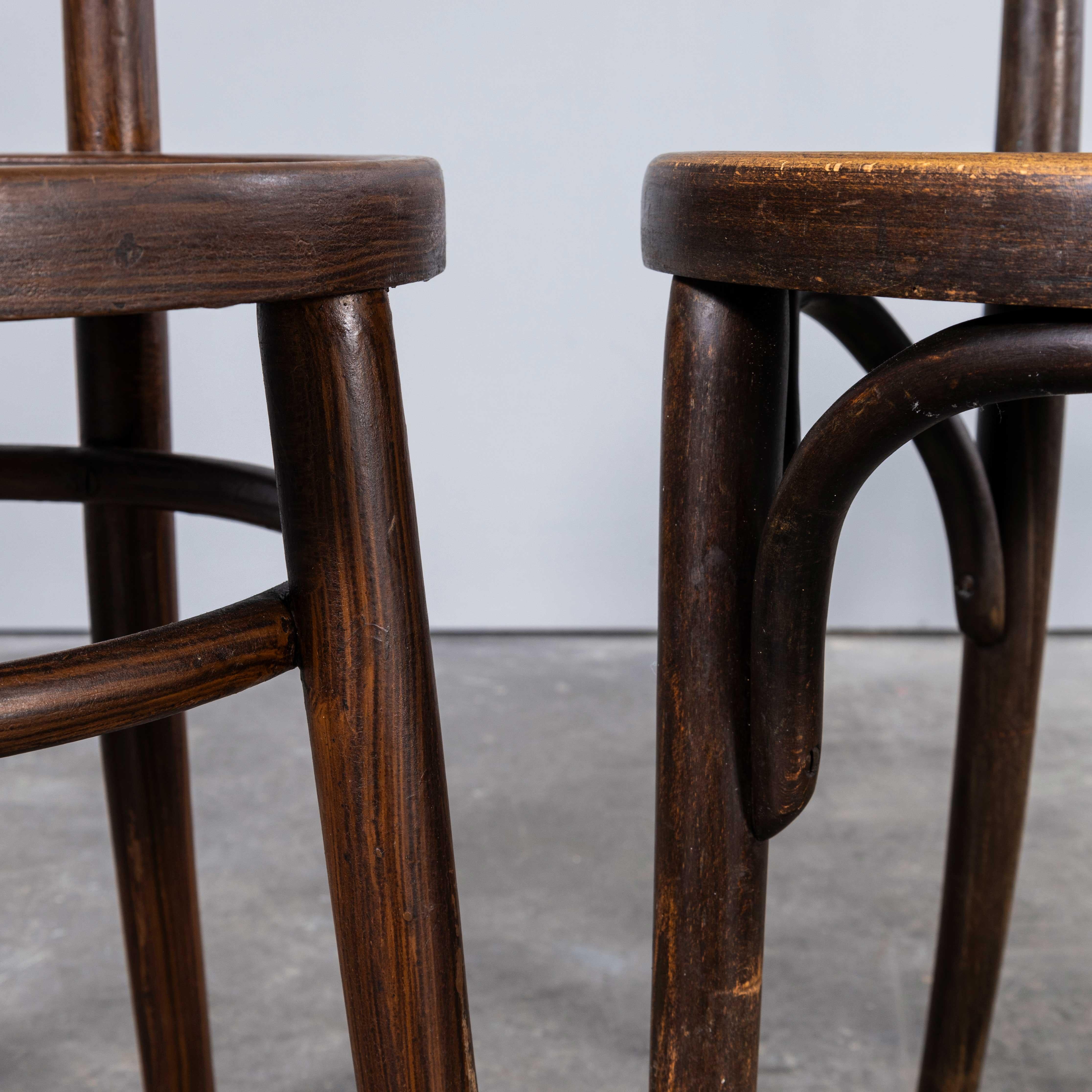 1950's Bentwood Debrecen Dining Arm Chairs - Set Of Eight. For Sale 6