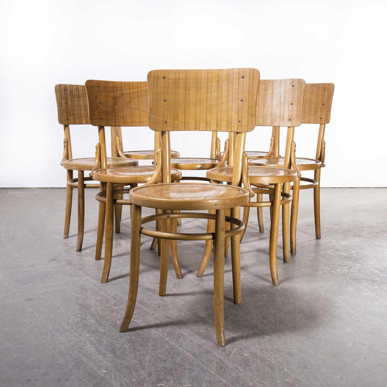 1950's Bentwood Debrecen Dining Chairs, Set of Eight '1683.6' For Sale 7