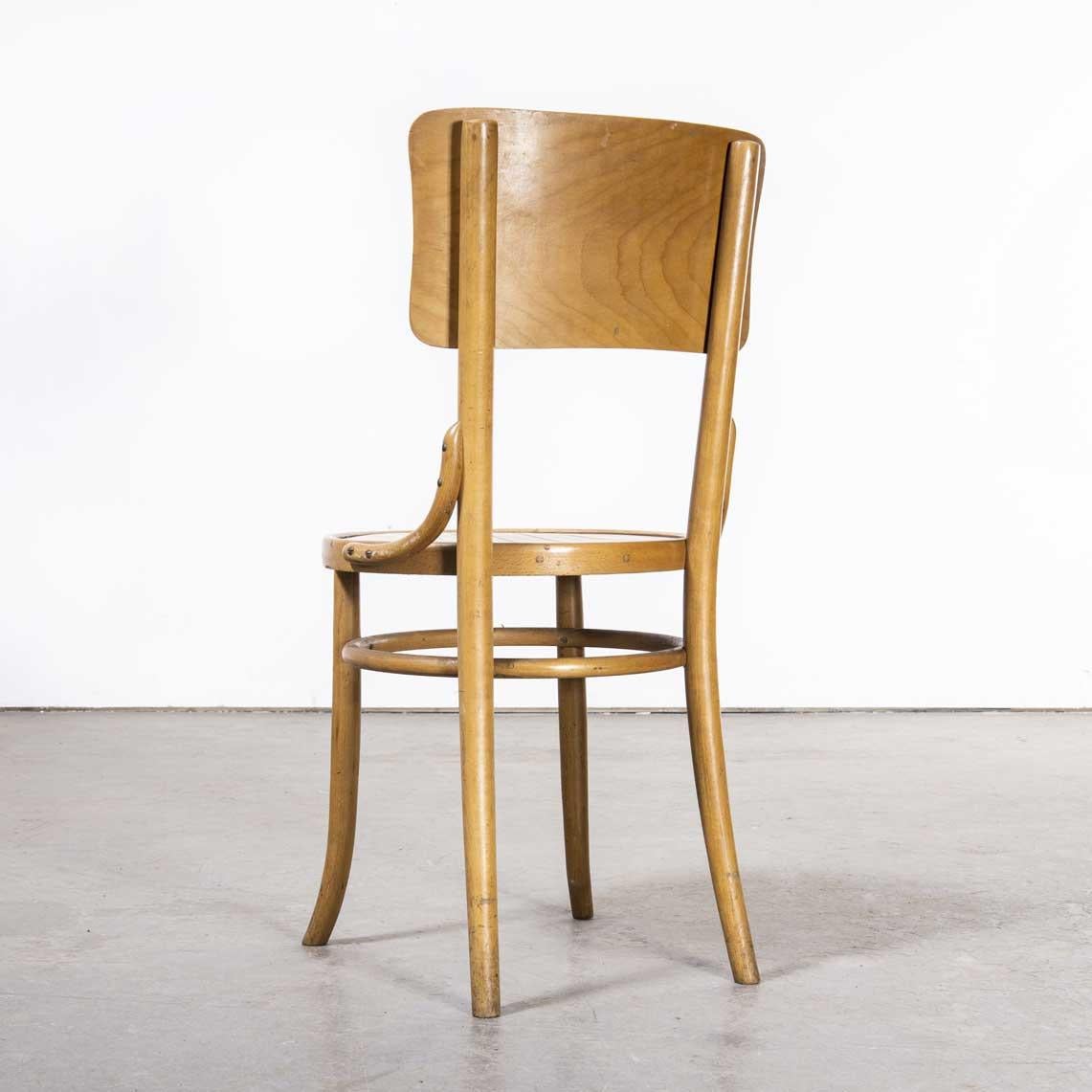 Mid-20th Century 1950's Bentwood Debrecen Dining Chairs, Set of Eight '1683.6' For Sale