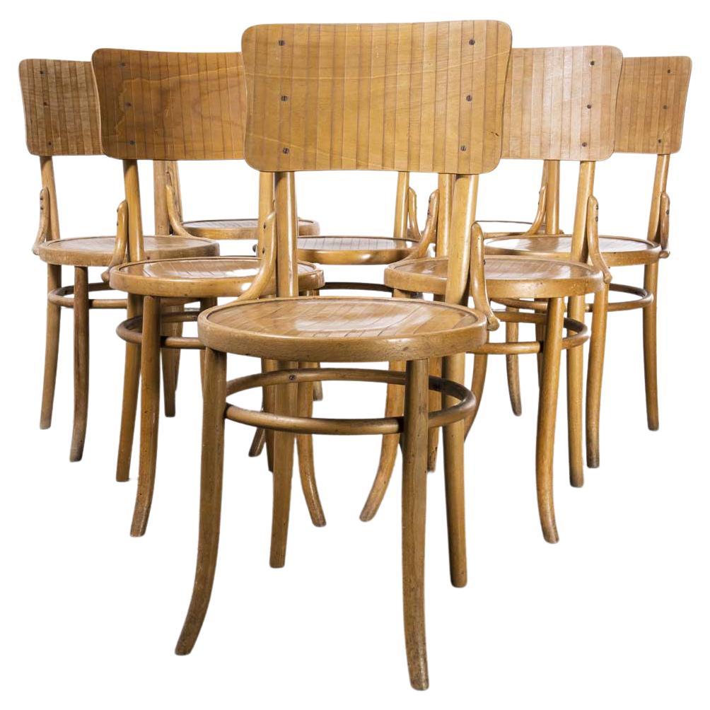 Pair of Antique Bentwood Dining Chairs, 1950s at 1stDibs