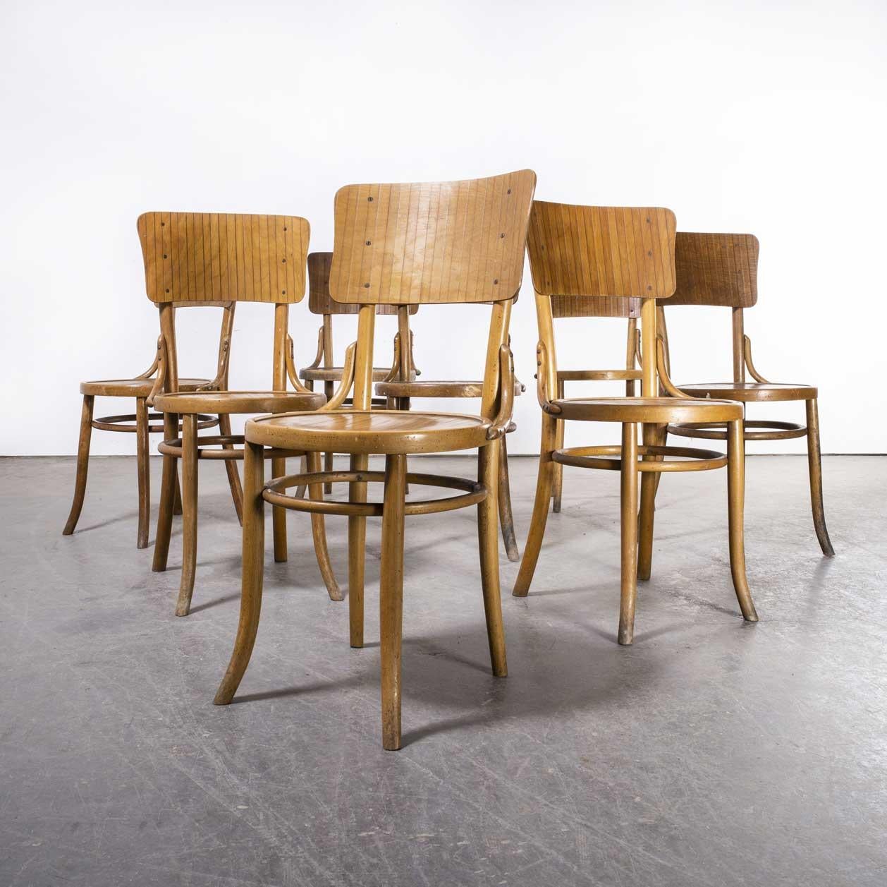1950's Bentwood Debrecen Dining Chairs, Set of Eight For Sale 8