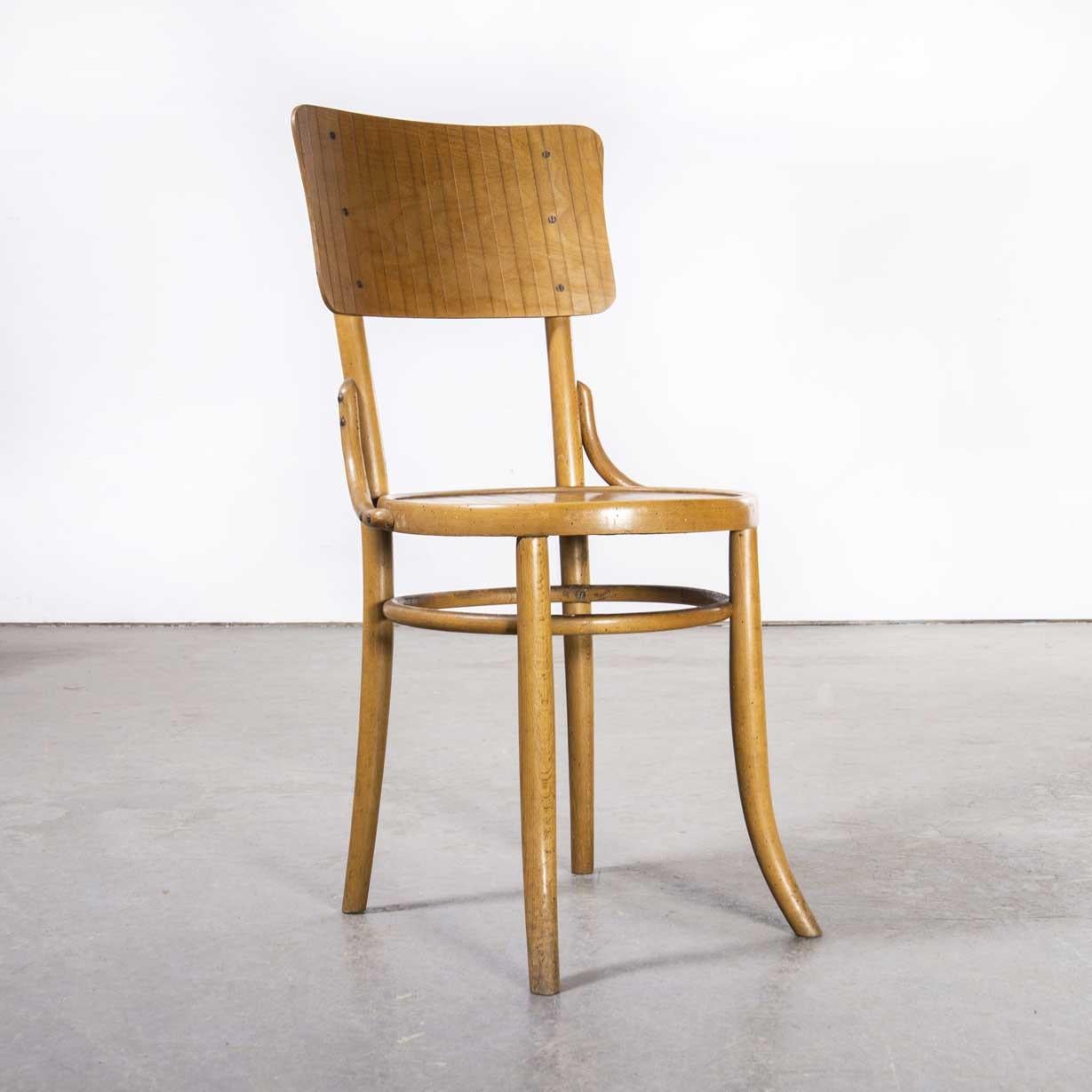 1950's Bentwood Debrecen Dining Chairs, Set of Eight For Sale 2