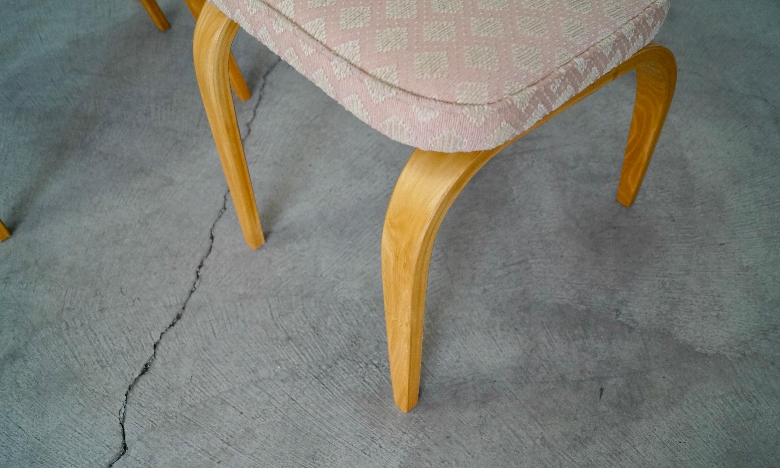 1950s Bentwood Dining Chairs 7