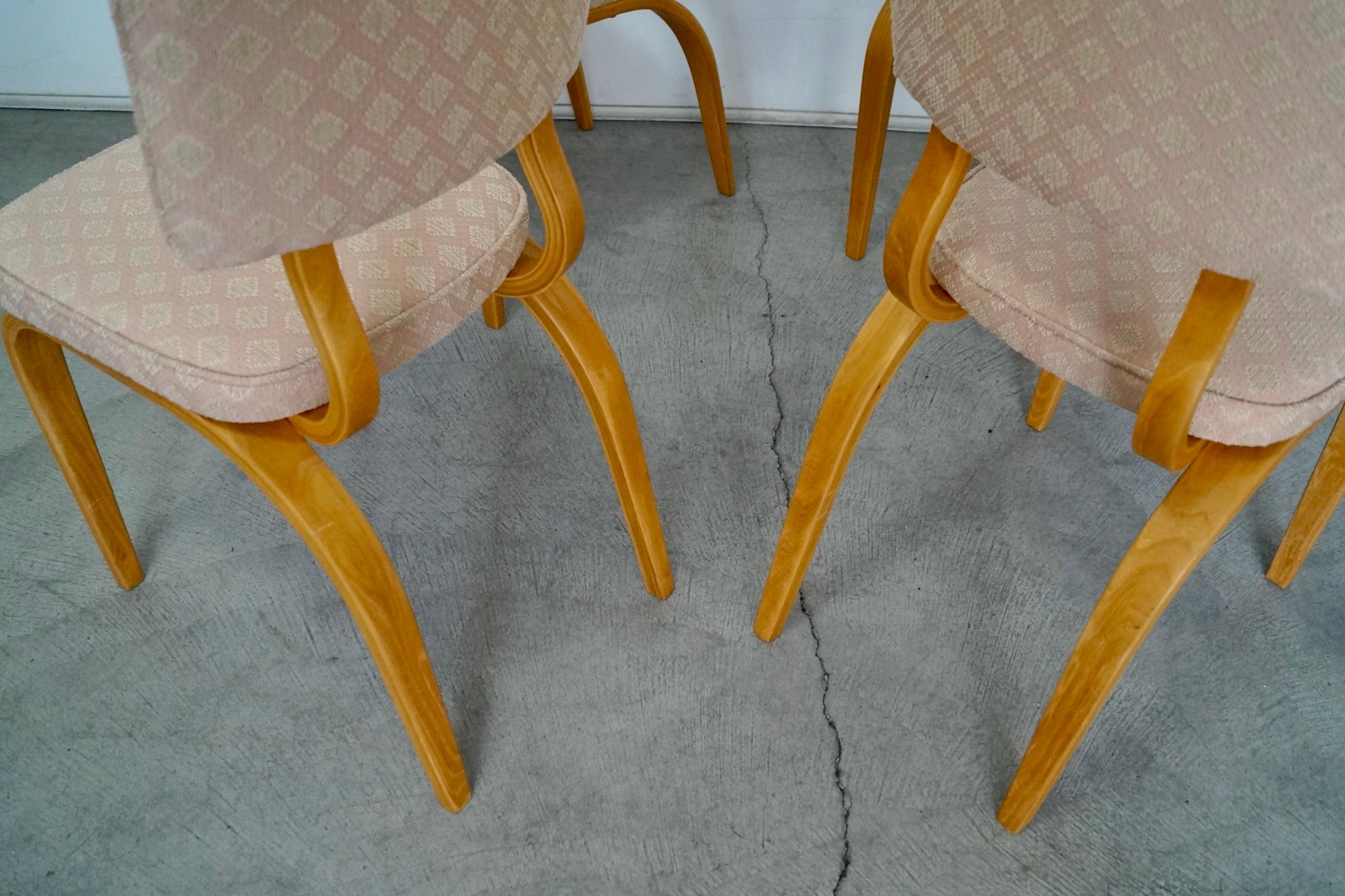 1950s Bentwood Dining Chairs 9