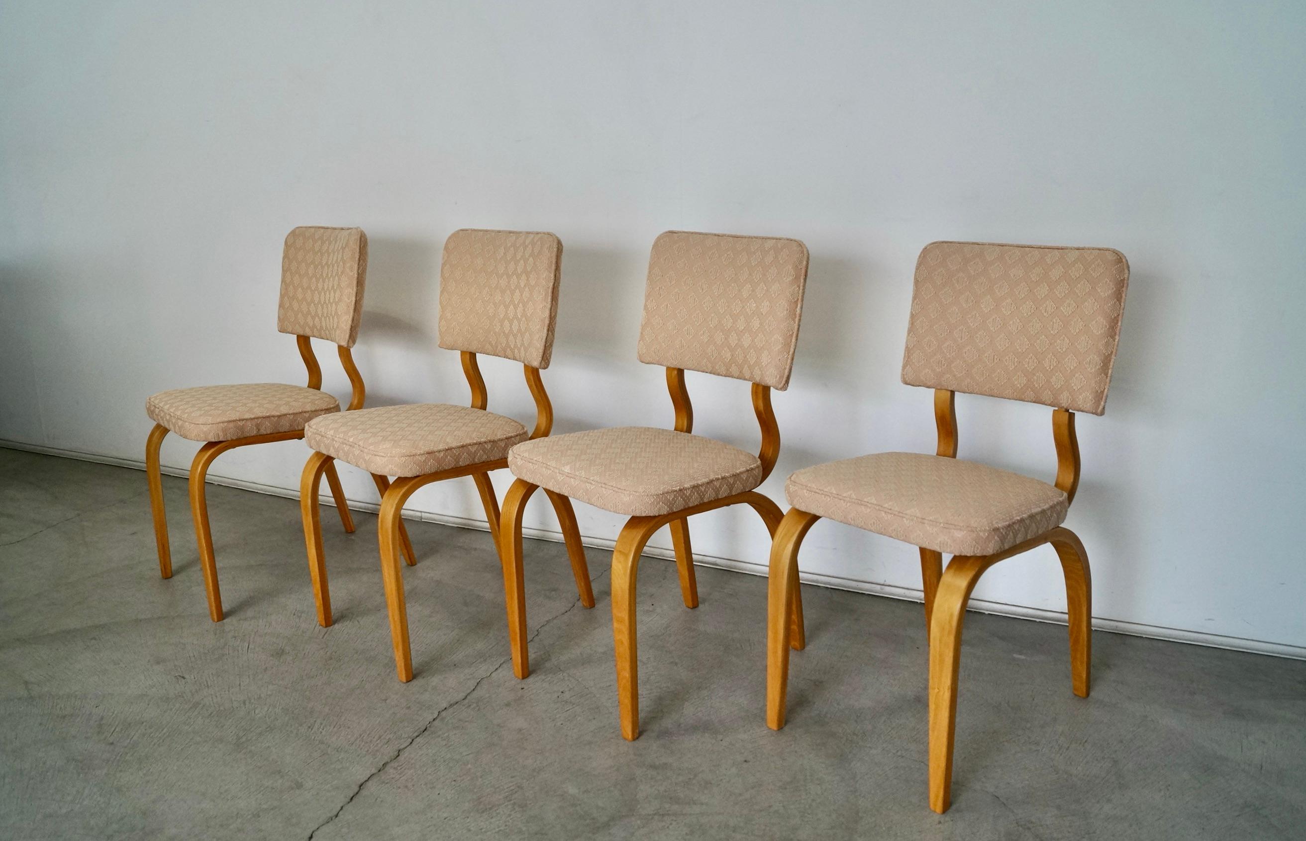 American 1950s Bentwood Dining Chairs