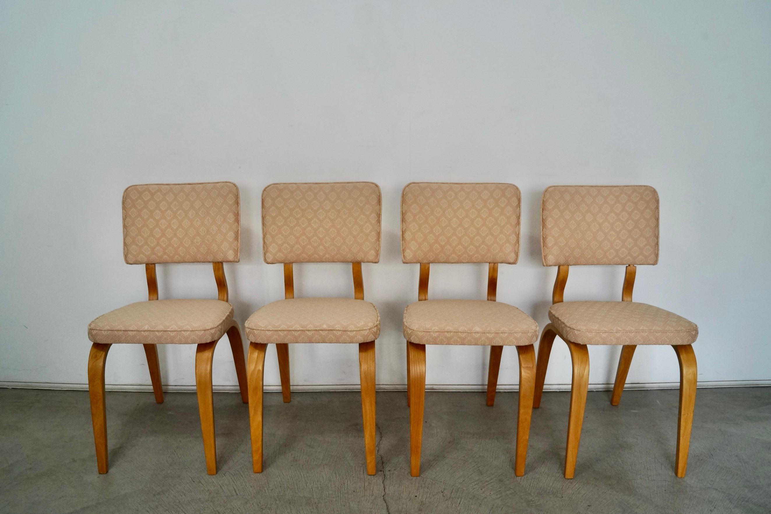 1950s Bentwood Dining Chairs In Excellent Condition In Burbank, CA