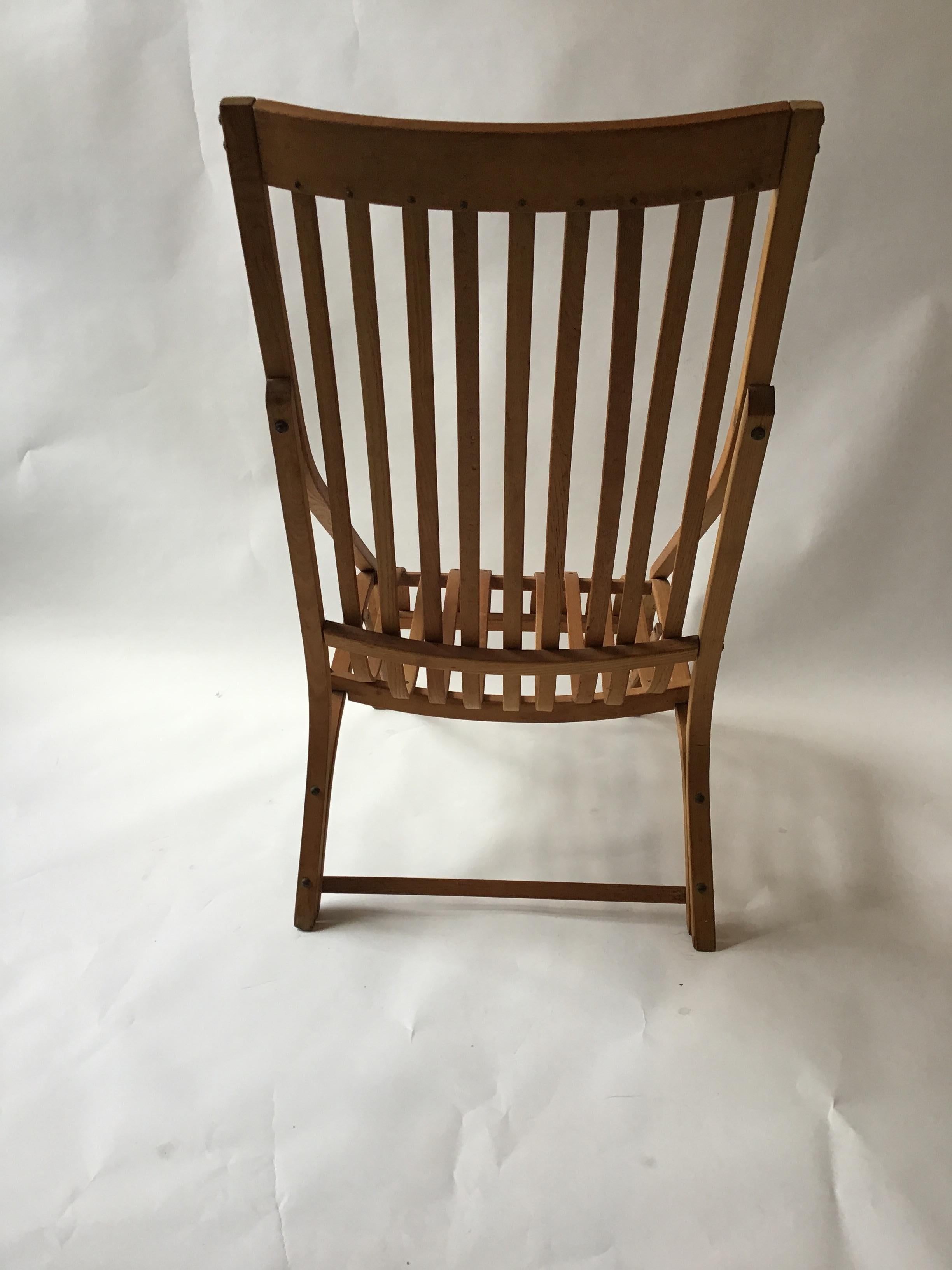 Mid-20th Century 1950s Bentwood Lounge Chair