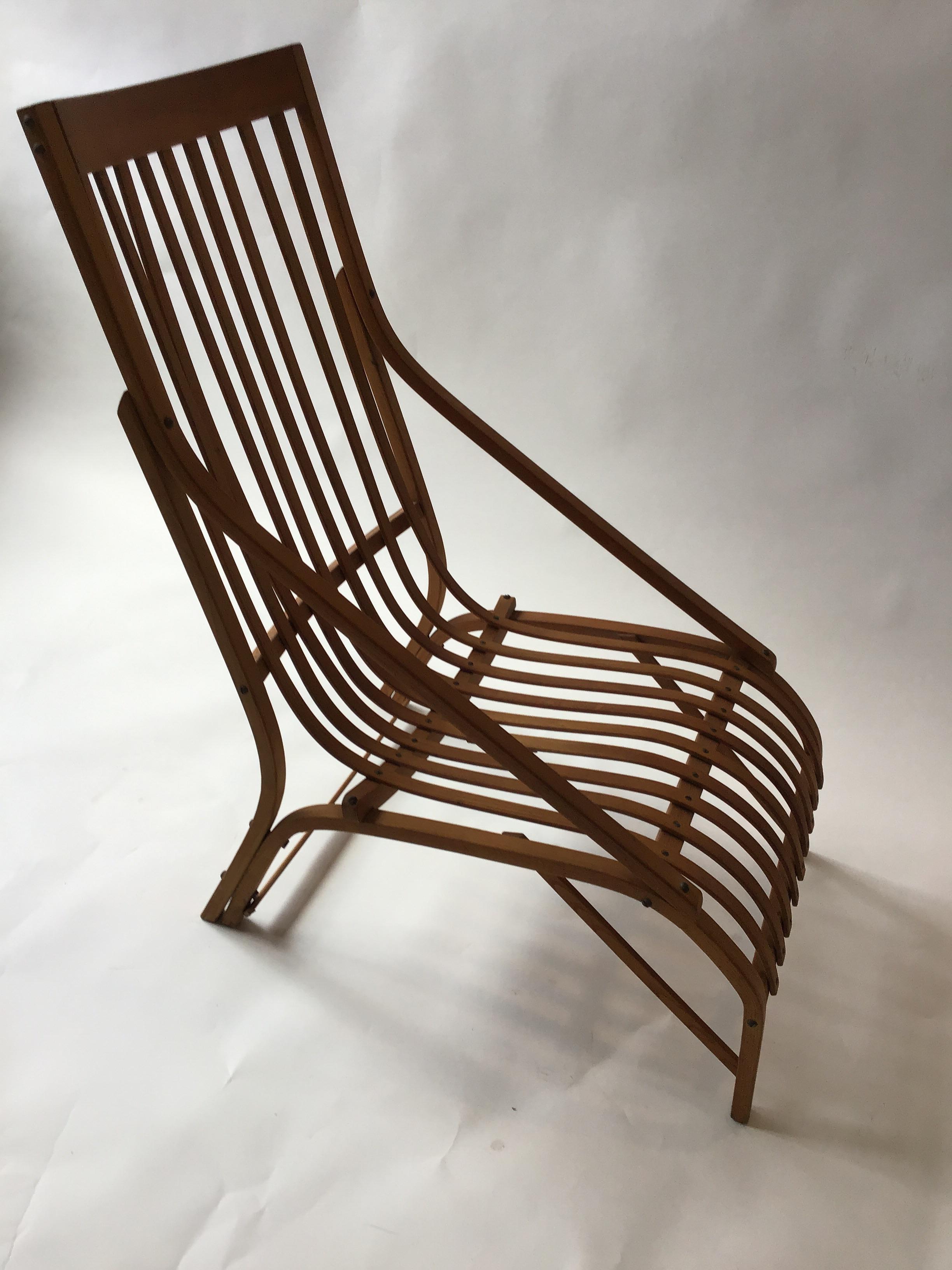 1950s Bentwood Lounge Chair 2