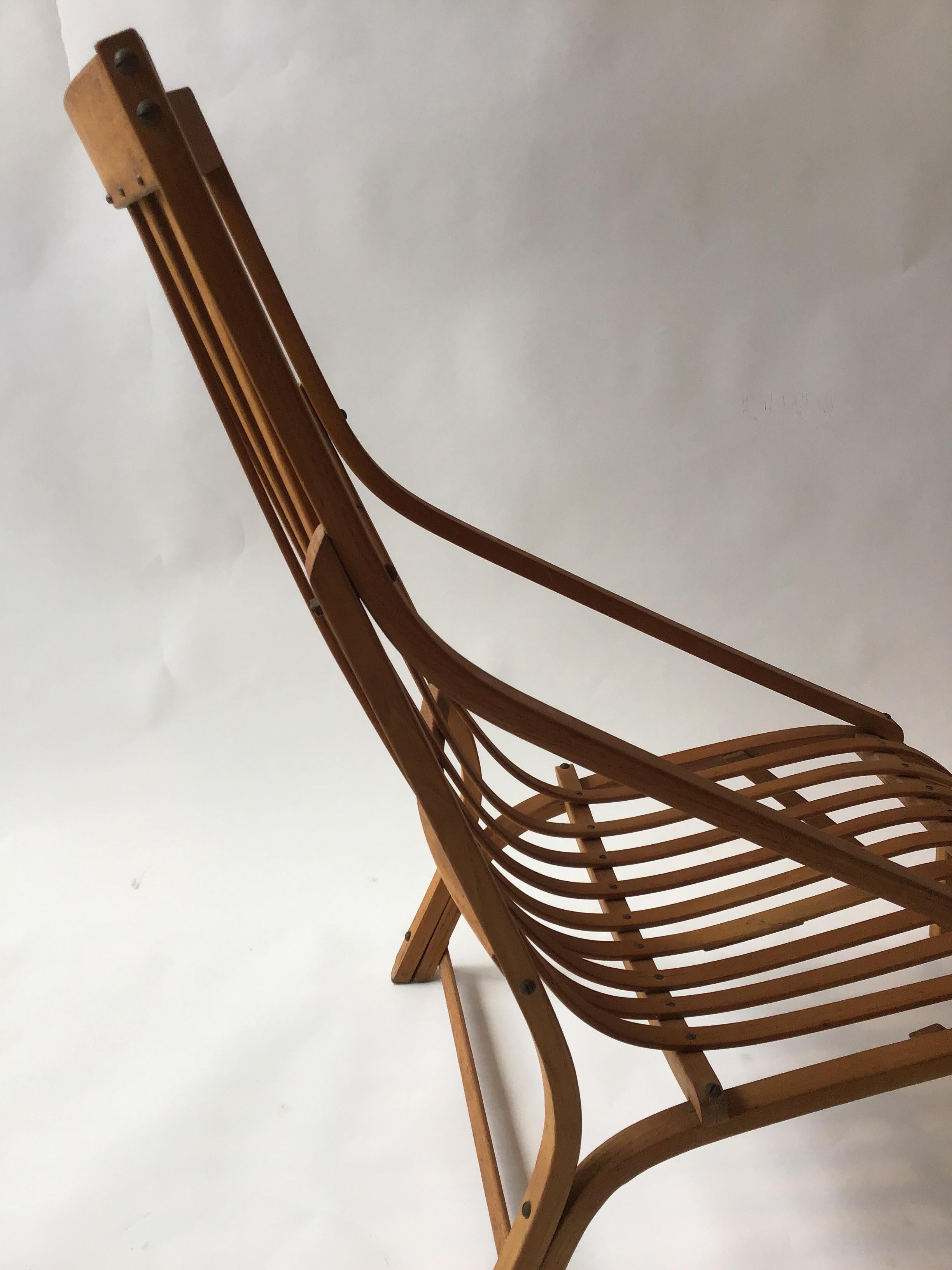 1950s Bentwood Lounge Chair 3