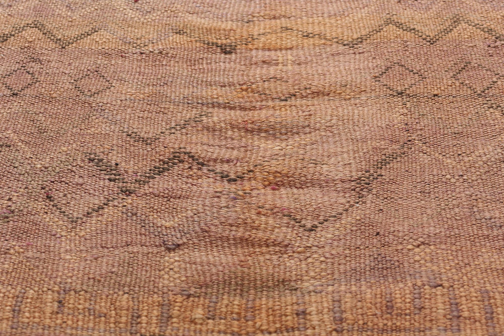 Marokkanischer Berber-Kilim-Teppich aus den 1950er Jahren (20. Jahrhundert)