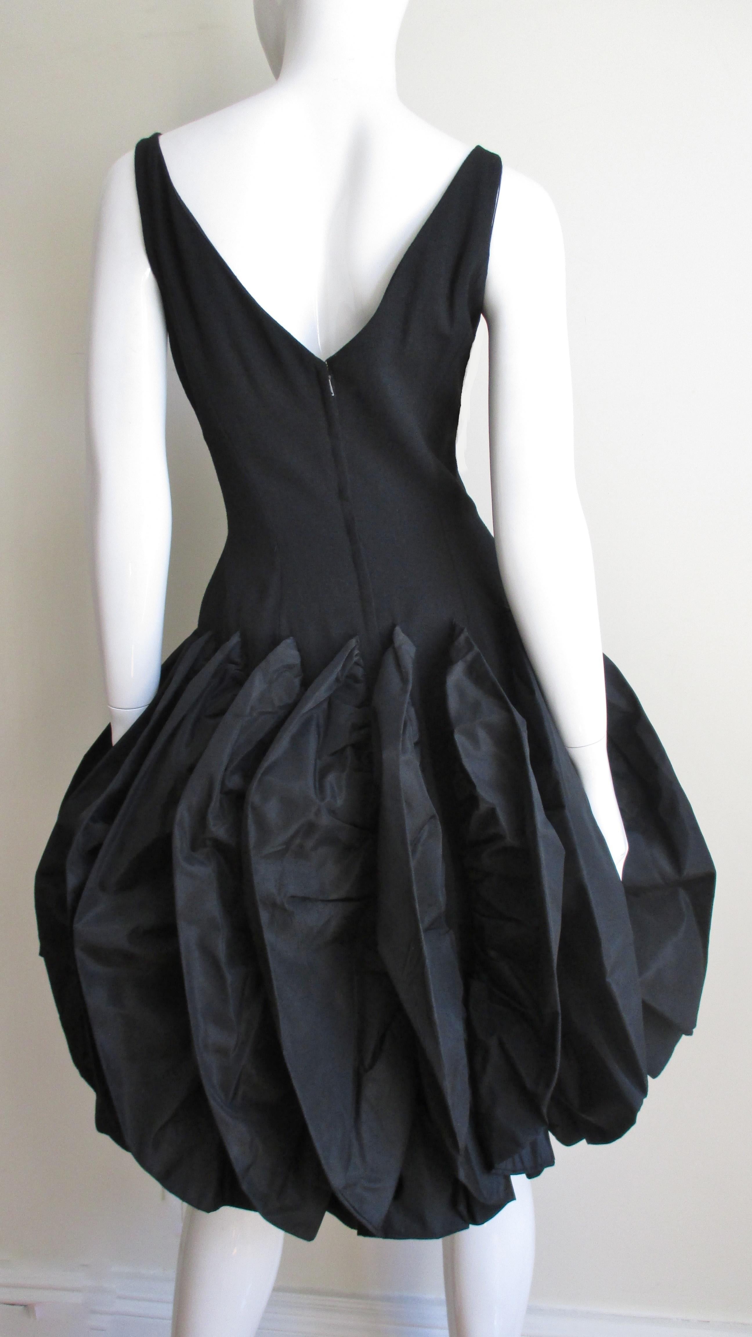 Betty Carol 1950s Sculptural Dress  For Sale 2