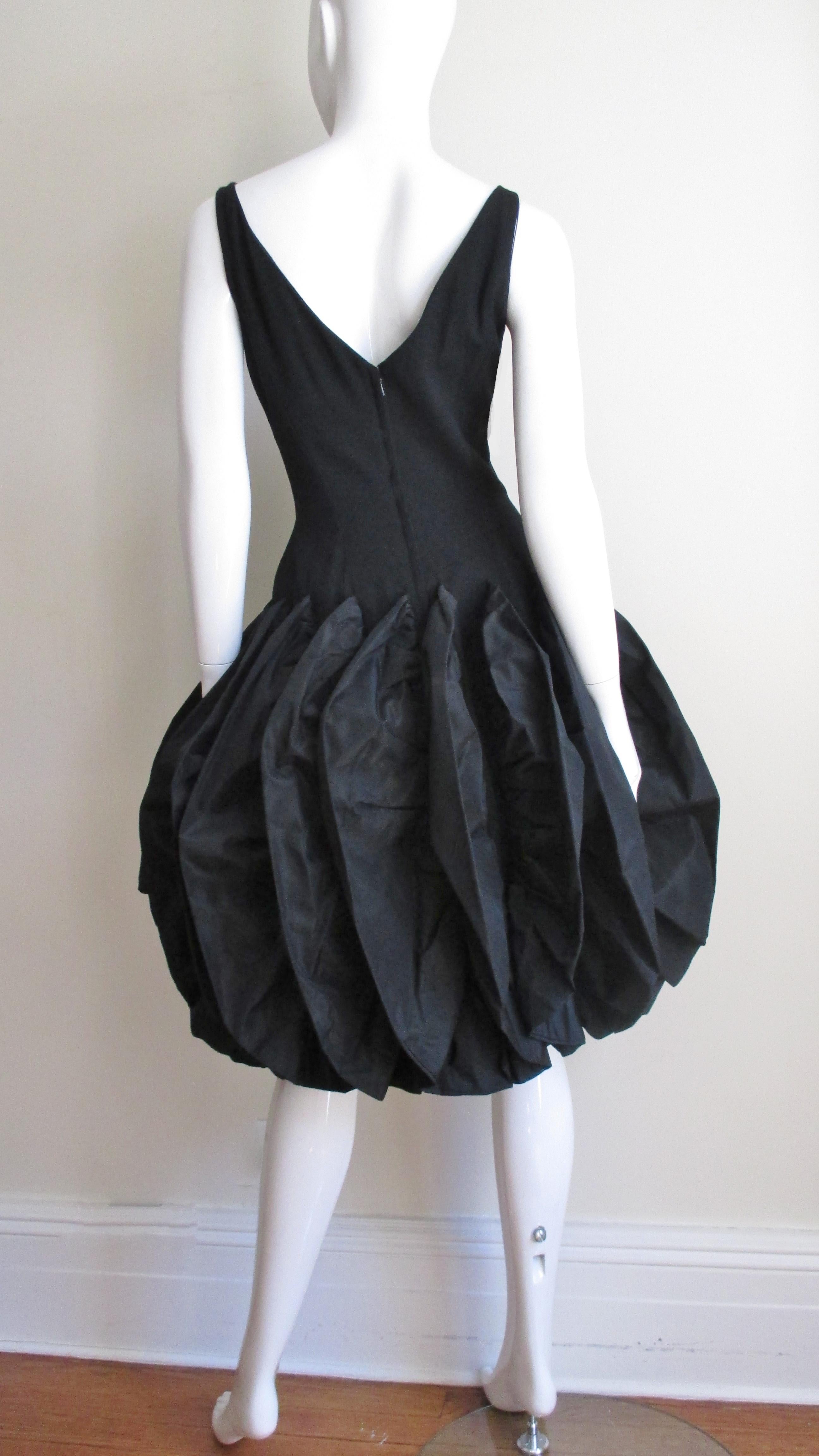 Betty Carol 1950s Sculptural Dress  For Sale 5