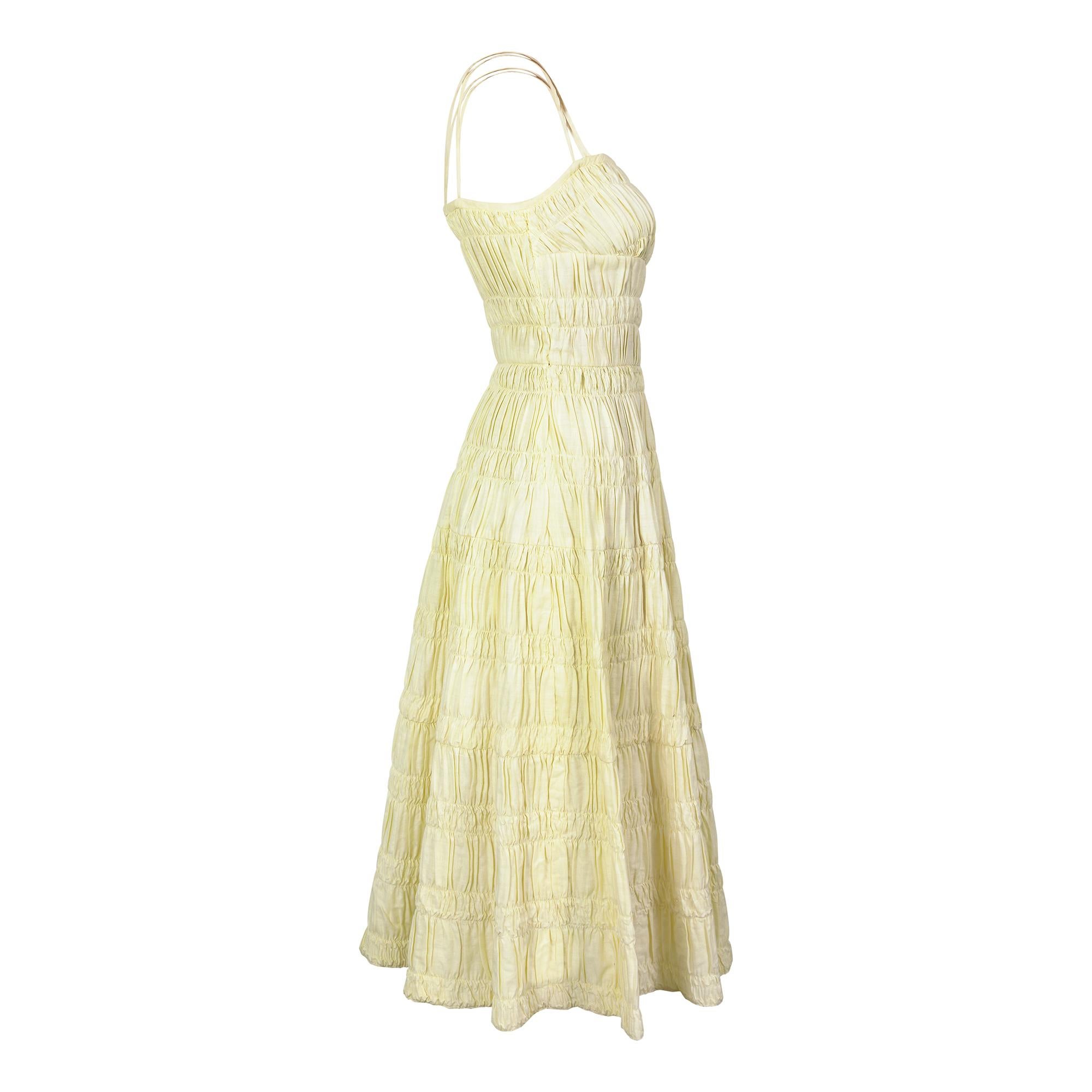 60s Vintage Bijou Sheer Top Dress-
