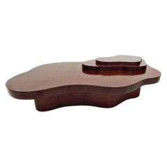 1950s Biomorphic Coffee Table in the Style of T.H. Robsjohn-Gibbings 1950s Biomorphic Coffee Table in the Style of T.H. Robsjohn-Gibbings