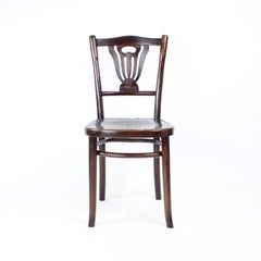 Chaise de bistrot des années 1950 en Oak, de la marque Ton, Tchécoslovaquie