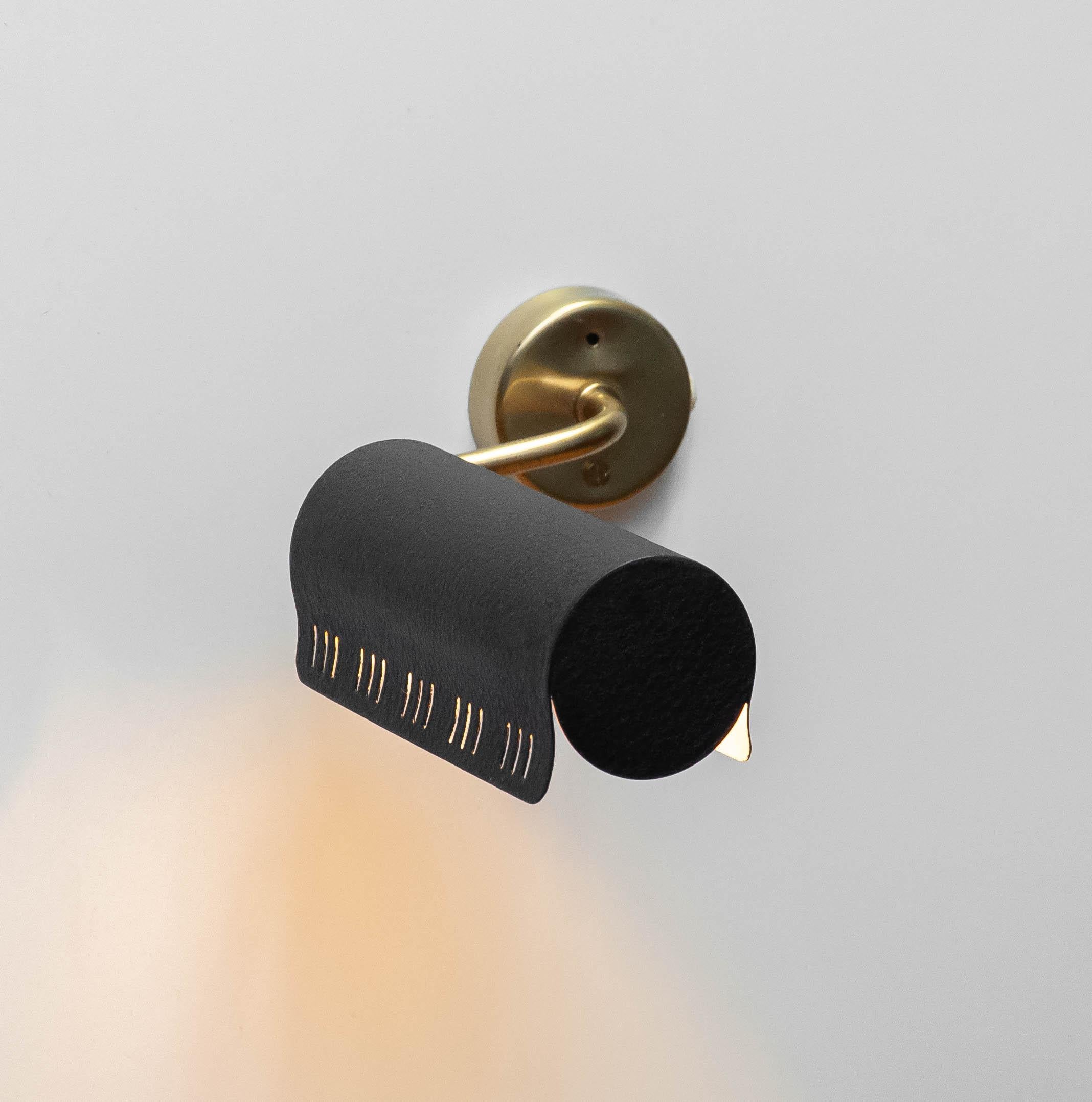 Milieu du XXe siècle 1950s Black Bed Reading / Wall Lights Sconces 'Model 8260' By Falkenberg Sweden. en vente