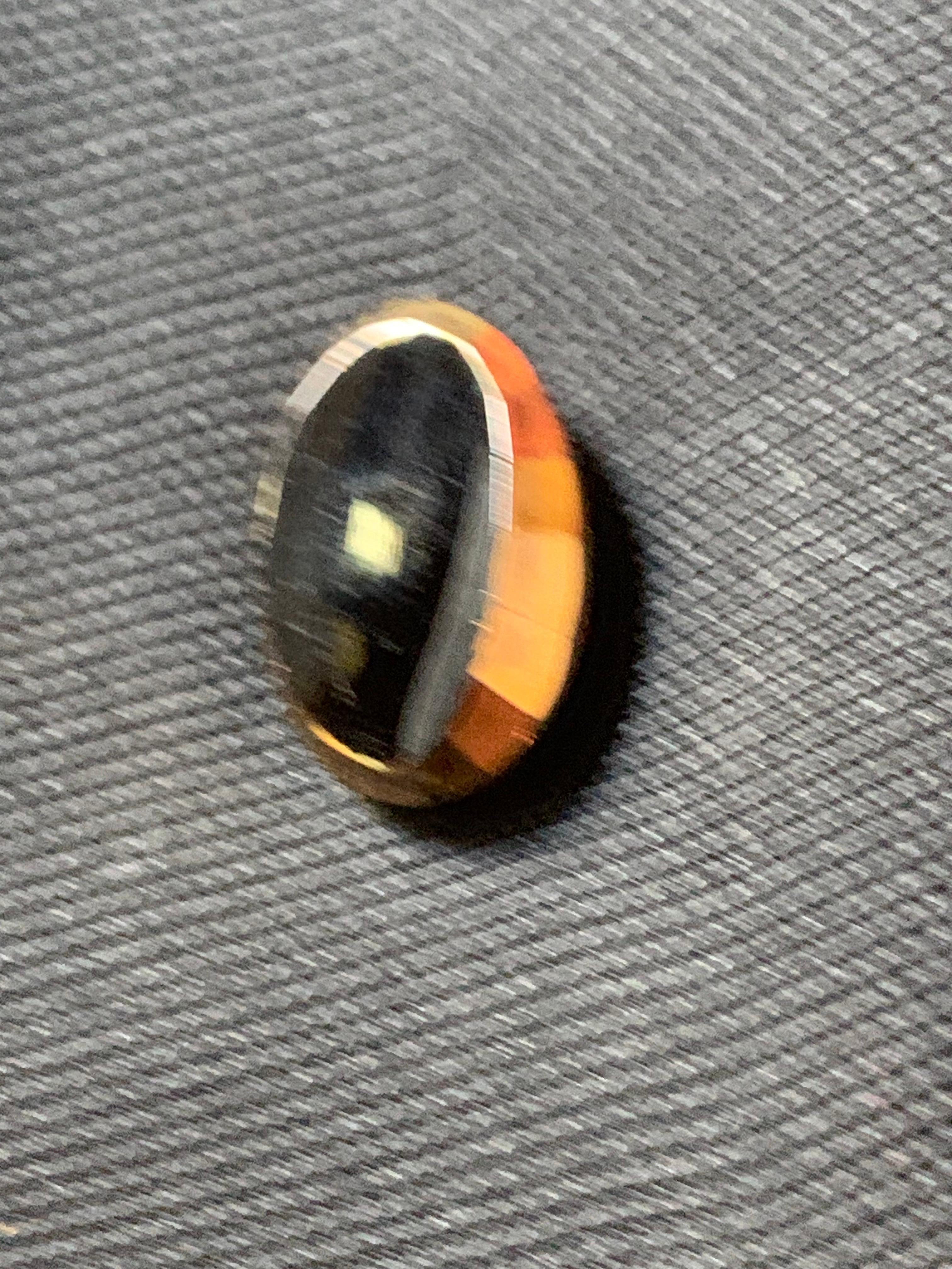 Abito con gonna aderente in gabardine di lana nera a doppio peplo degli anni '50 in vendita 13