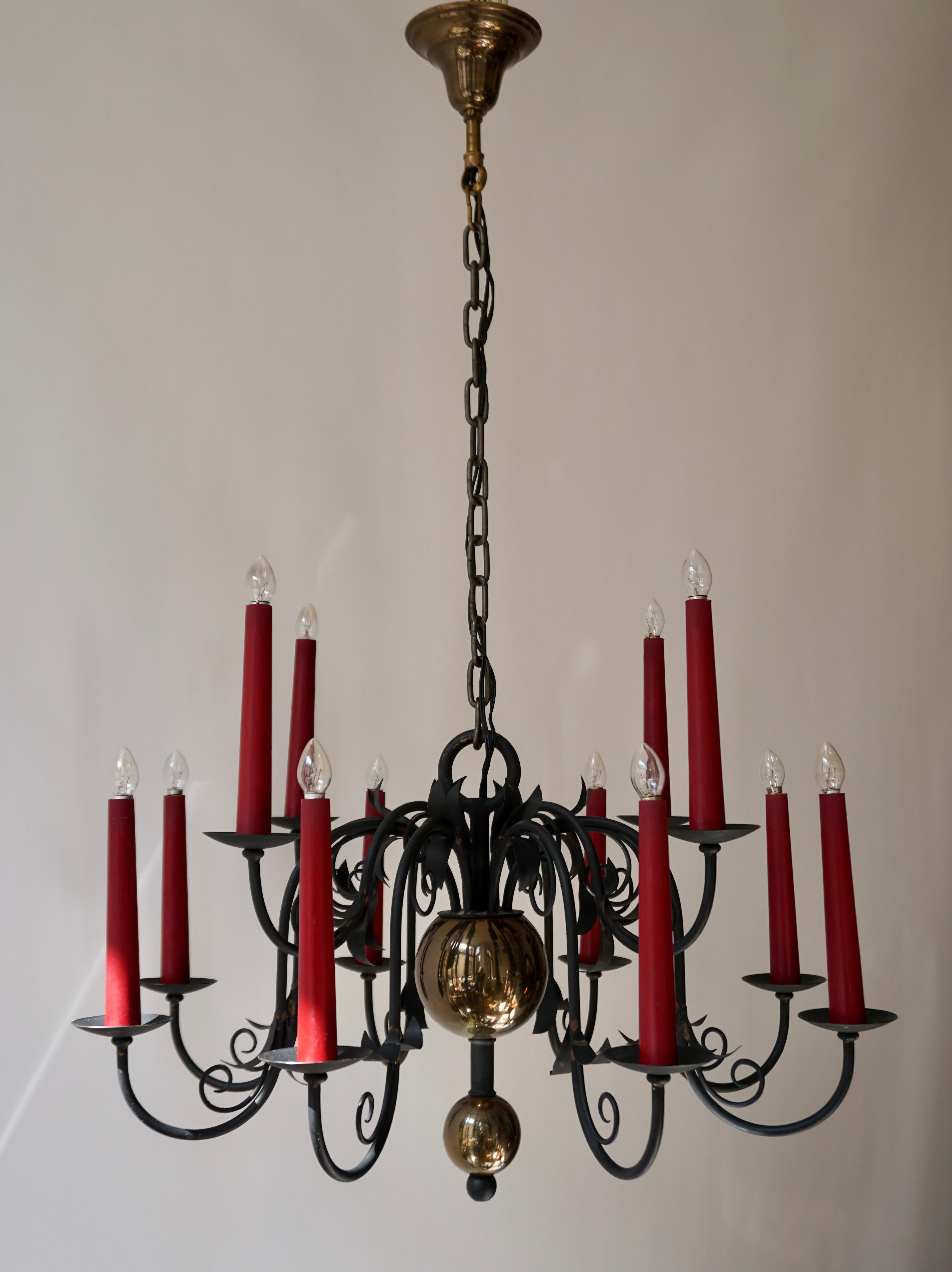 goth chandelier