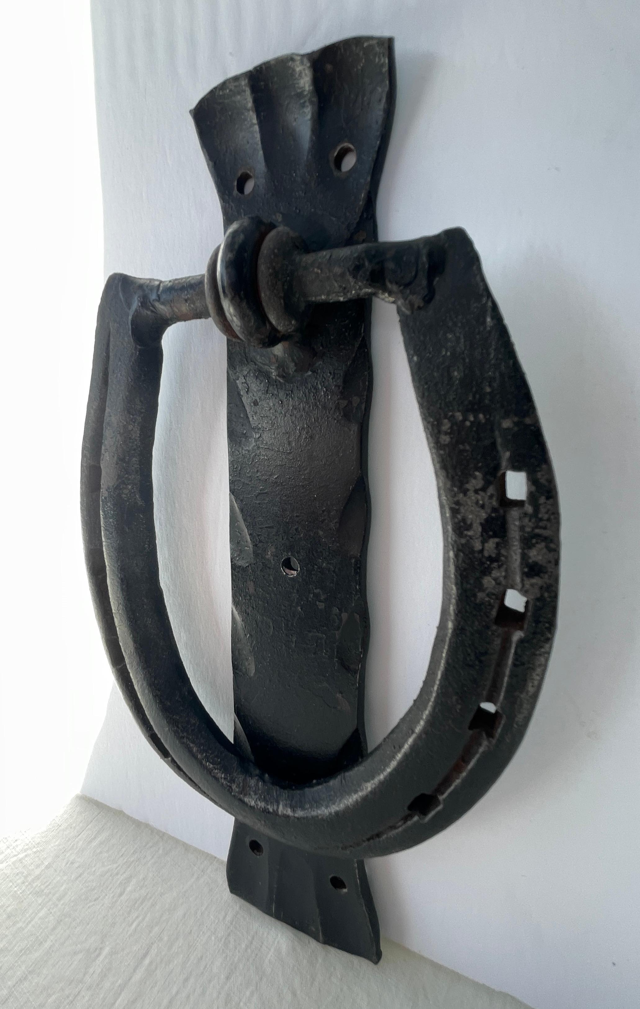 Americano Battente a ferro di cavallo nero degli anni '50 in vendita